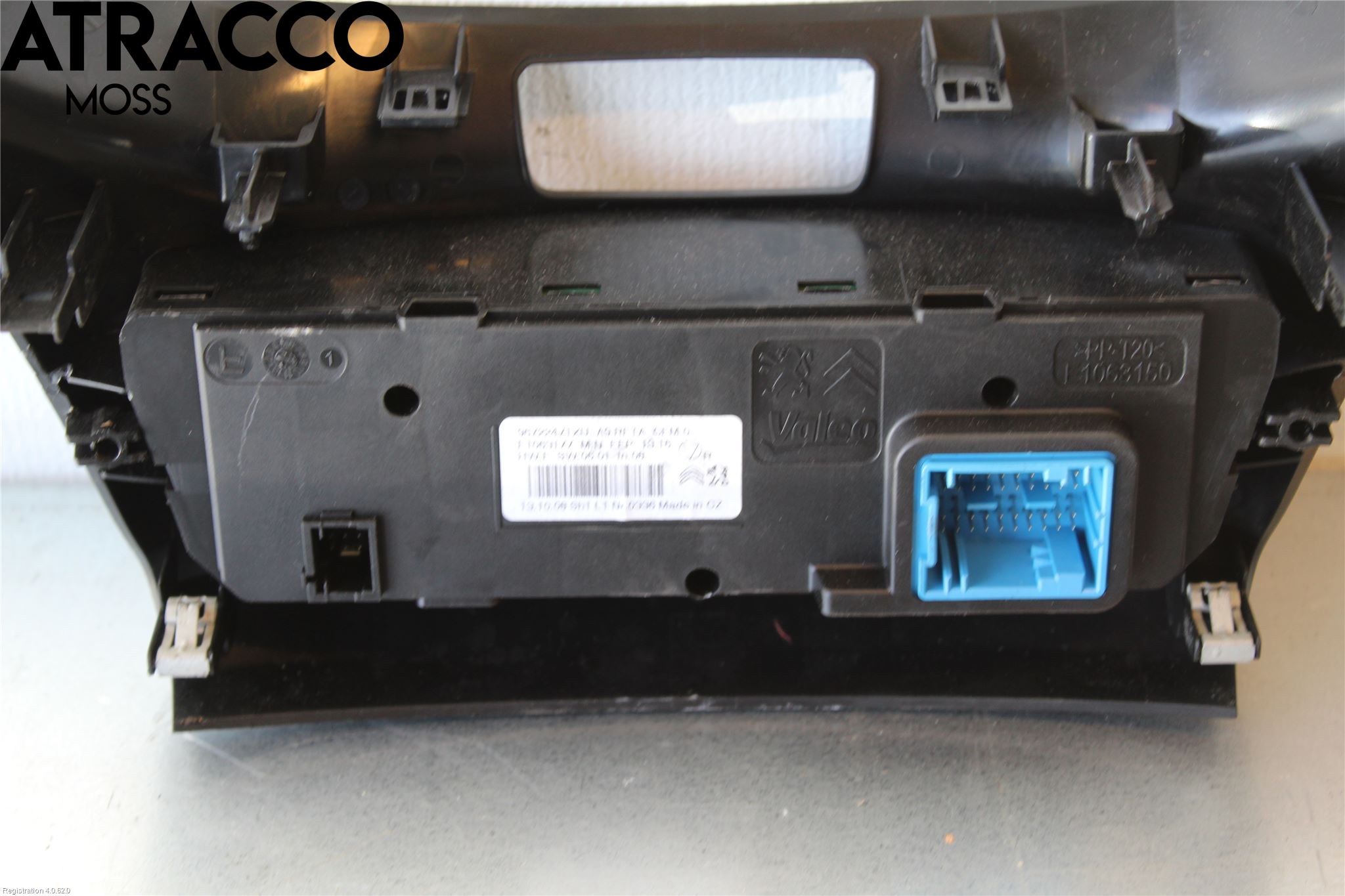 Peugeot 208 12-15 Varme Ac Betjening-Display