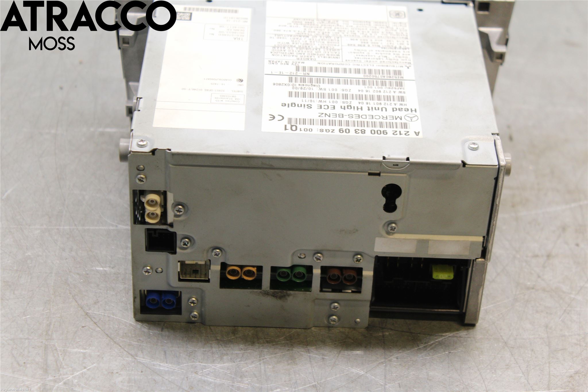 Mercedes-Benz MB E-KLASS (W212) 09-16 Stereo Radio Med Cd