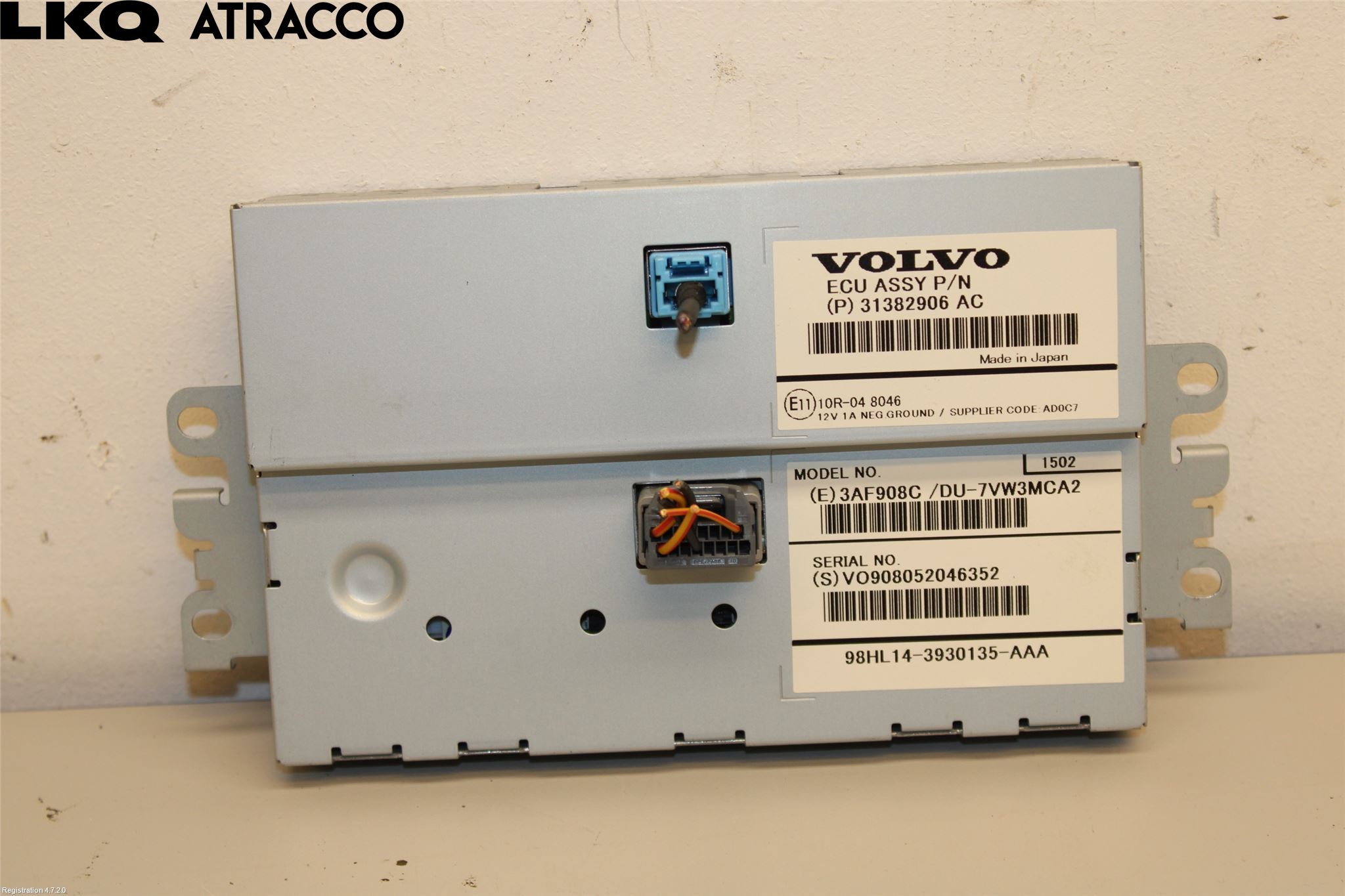 Volvo V40 12-19 Multifunktionsdisplay