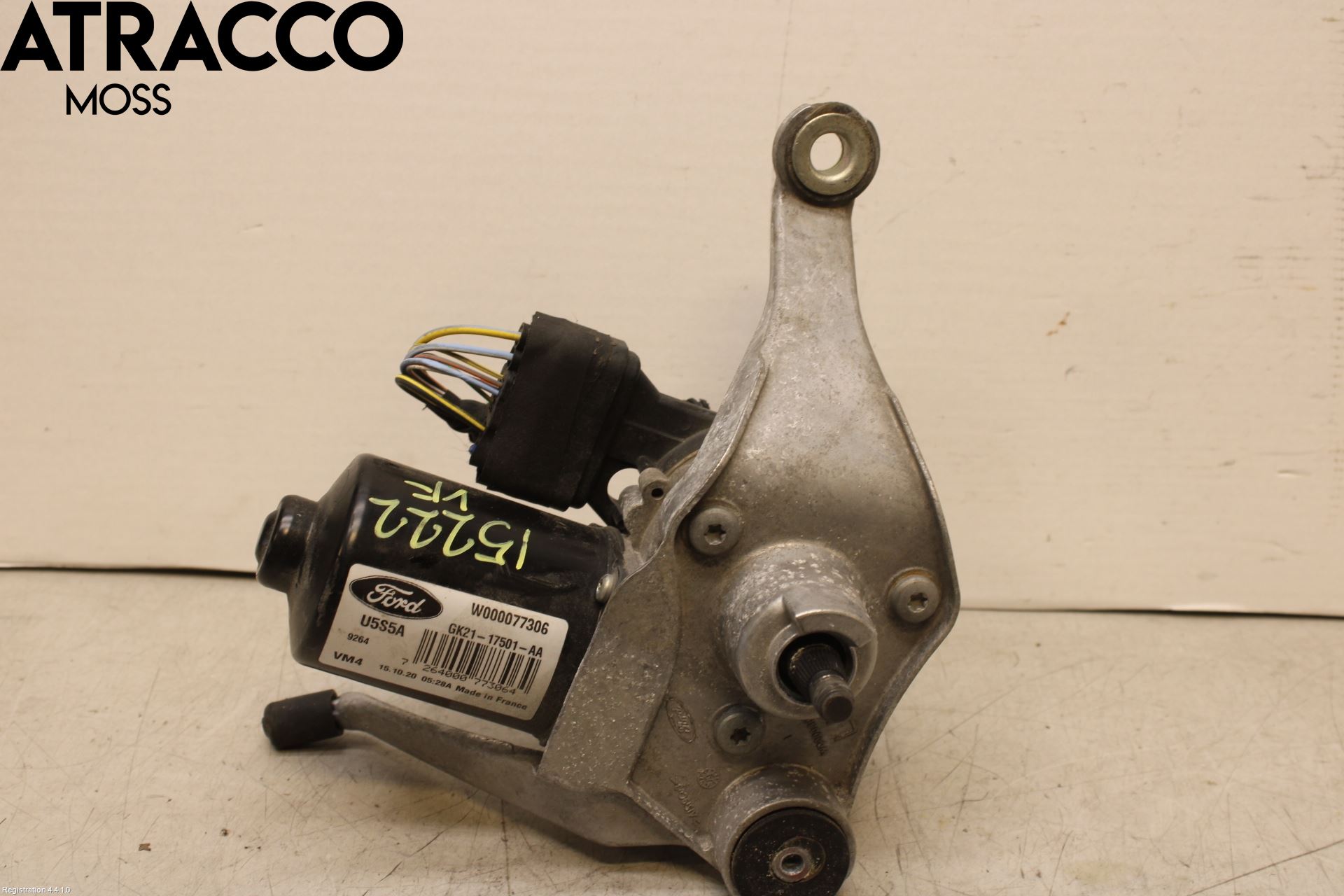 Ford TRANSIT SKÅP/BUSS 14-22 Viskermotor Frontrute