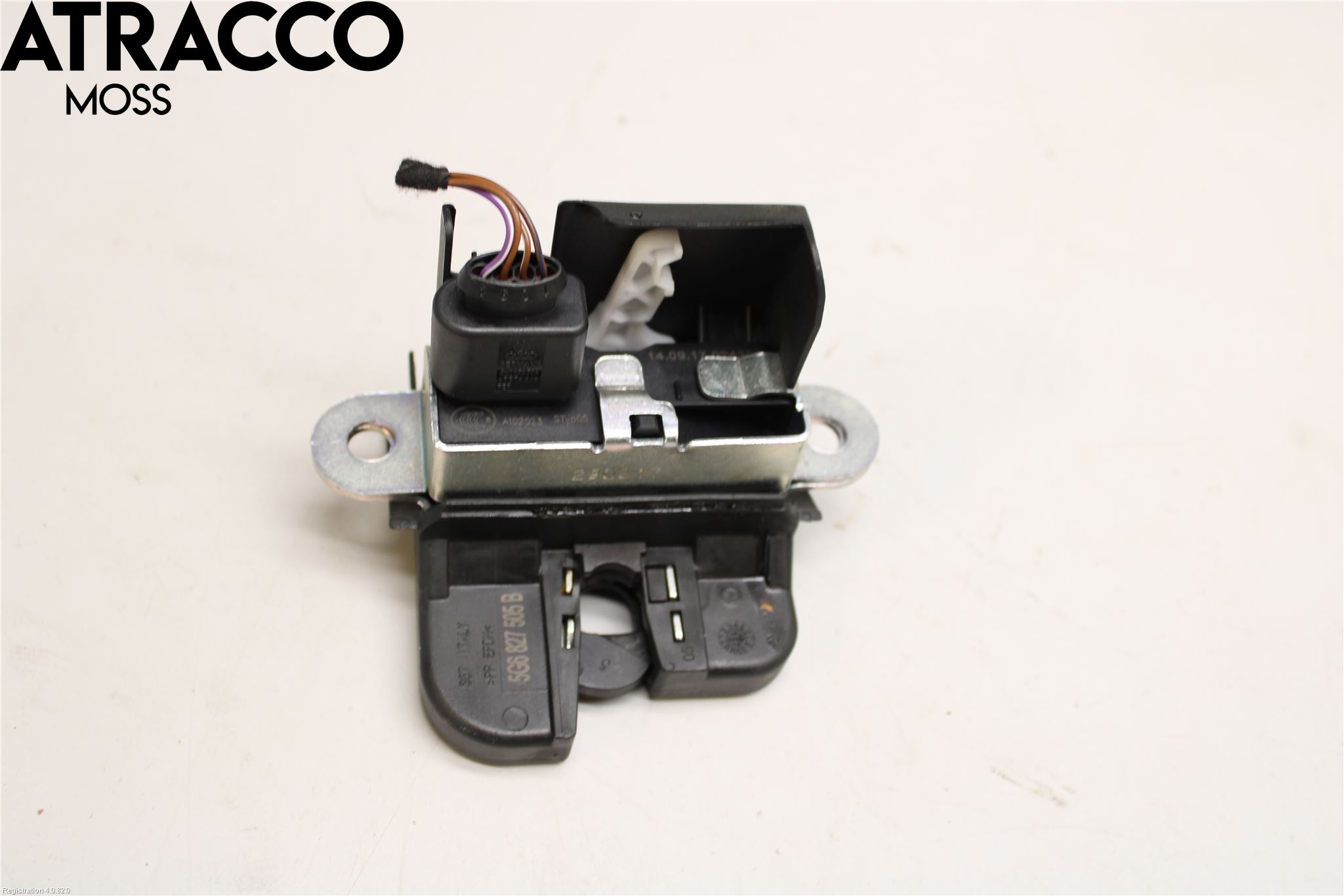 Volkswagen VW GOLF / E-GOLF VII 13-20 Bakluke-Lokk Låsekasse