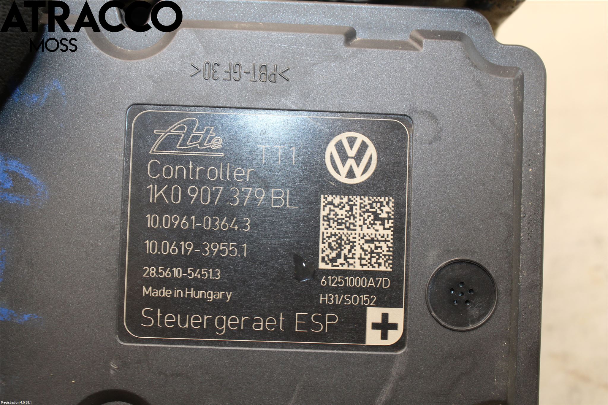 Volkswagen VW GOLF VI 09-13 Abs Hydraulikkaggregat