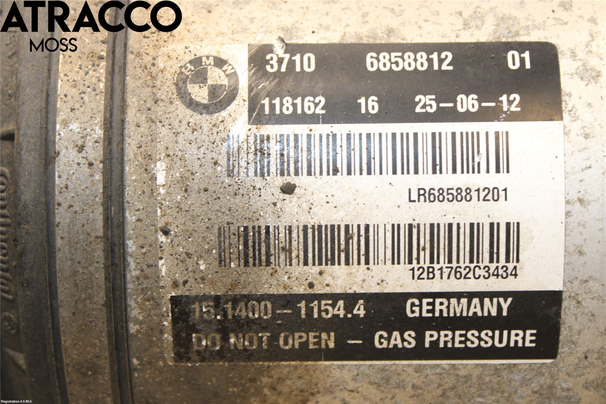 BMW 7 F01/02/03/04 09-15 Støtdemper Bak