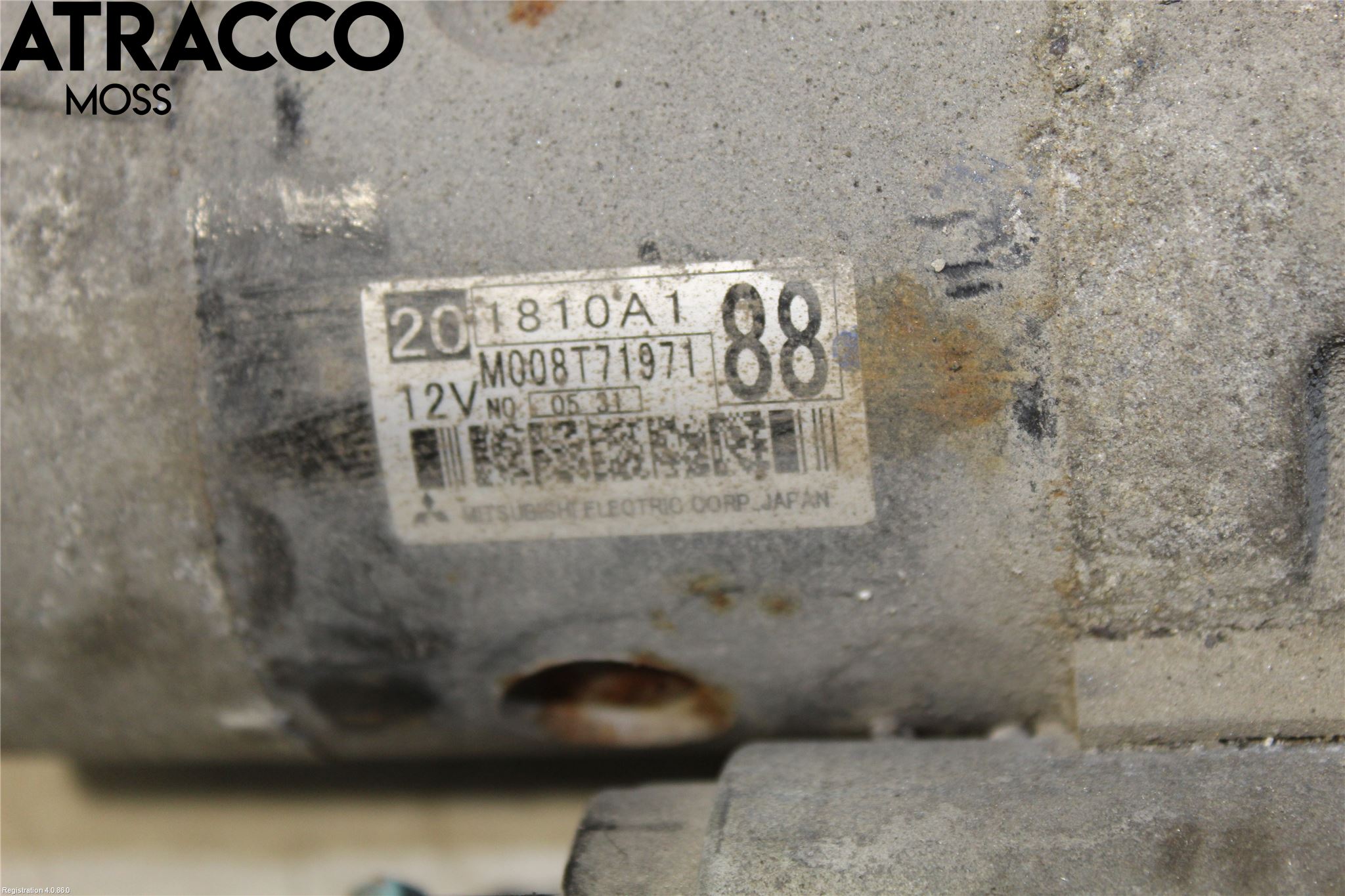 Mitsubishi ASX 10-22 Startmotor Diesel