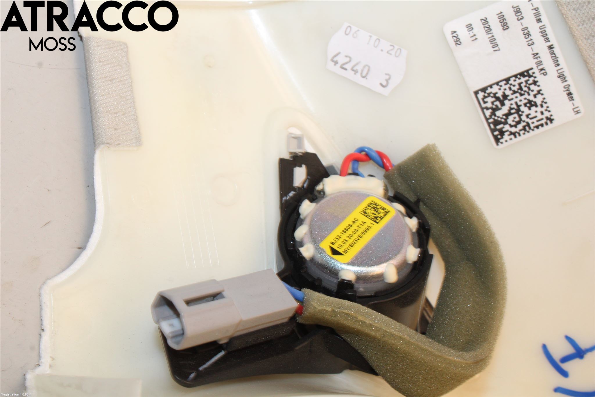 Jaguar I-PACE 18- Innr Deksel A-B-C Stolpe