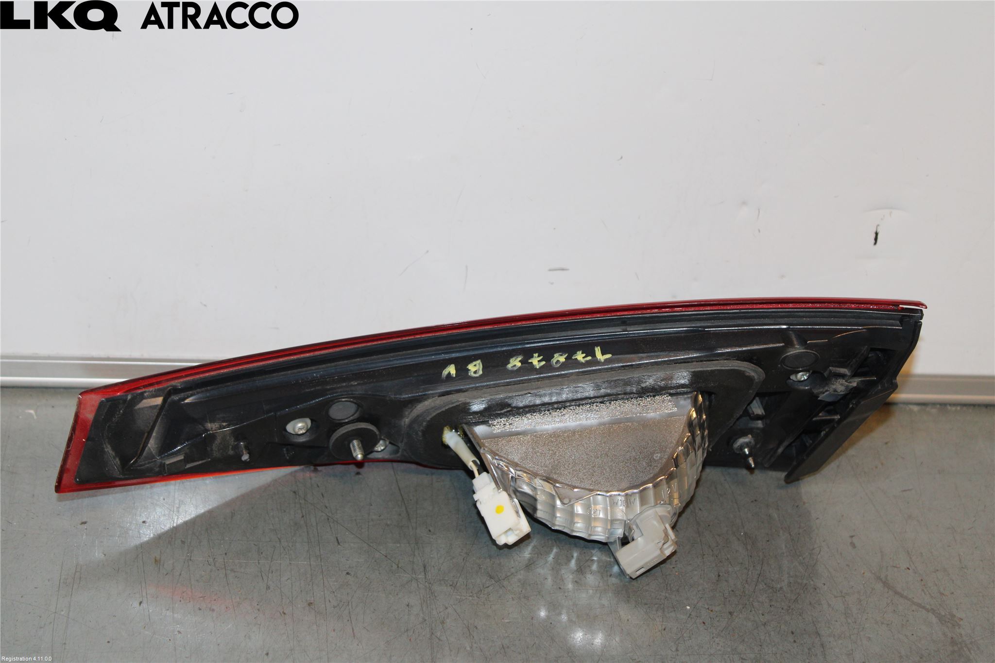 Mazda 3 III 14-19 Baklykt Venstre  På Luke(Indre