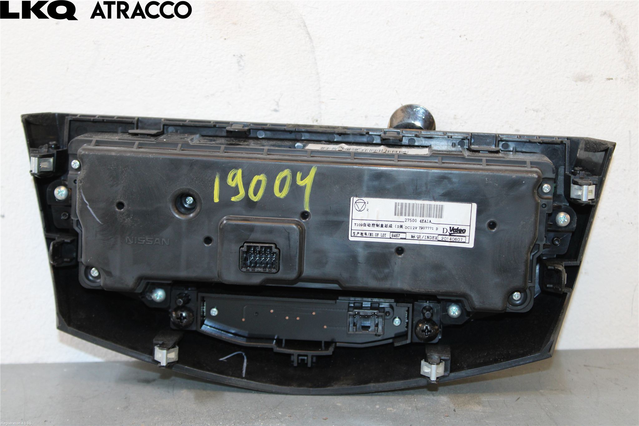 Nissan QASHQAI 14-17 Varme Ac Betjening-Display