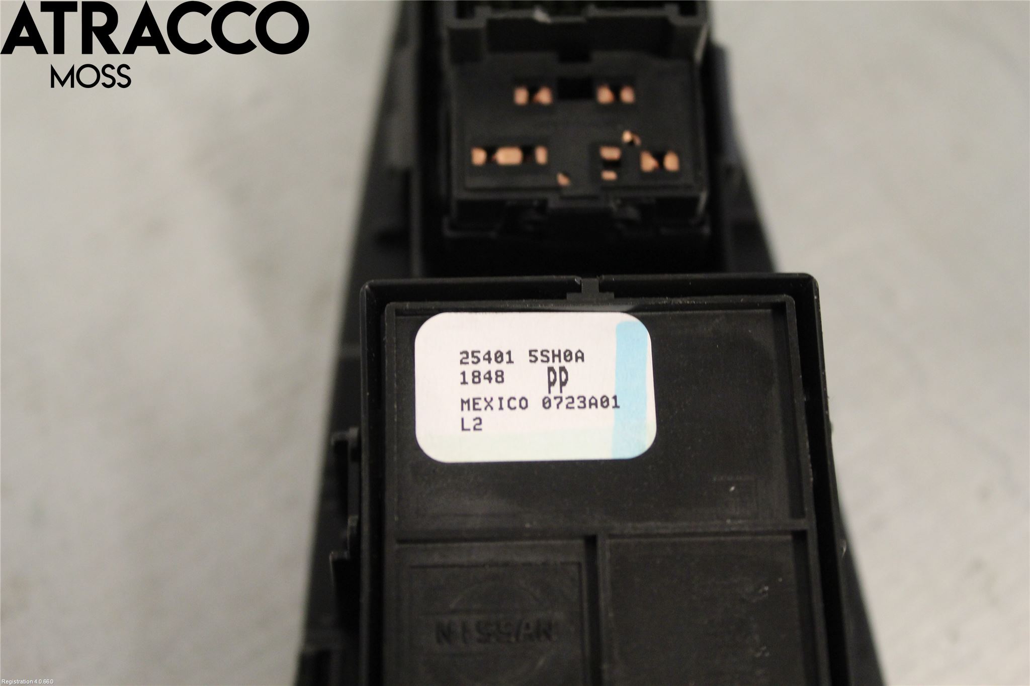 Nissan LEAF 18- Bryter Vindusheis