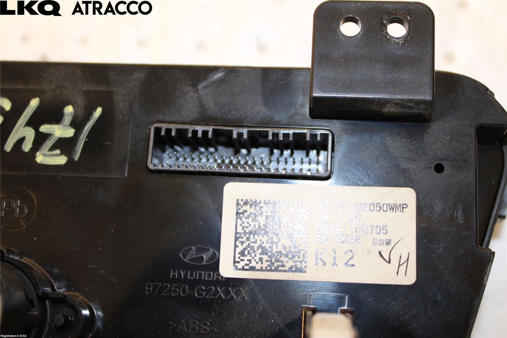 Hyundai IONIQ AE 17-22 Varme Ac Betjening-Display