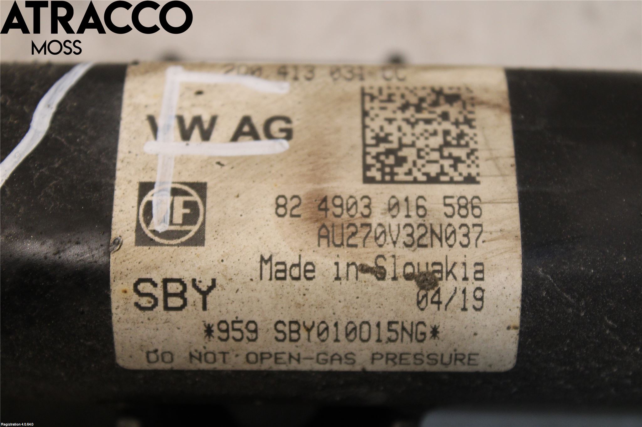 Audi A1 19- Fjærbein Foran Venstre