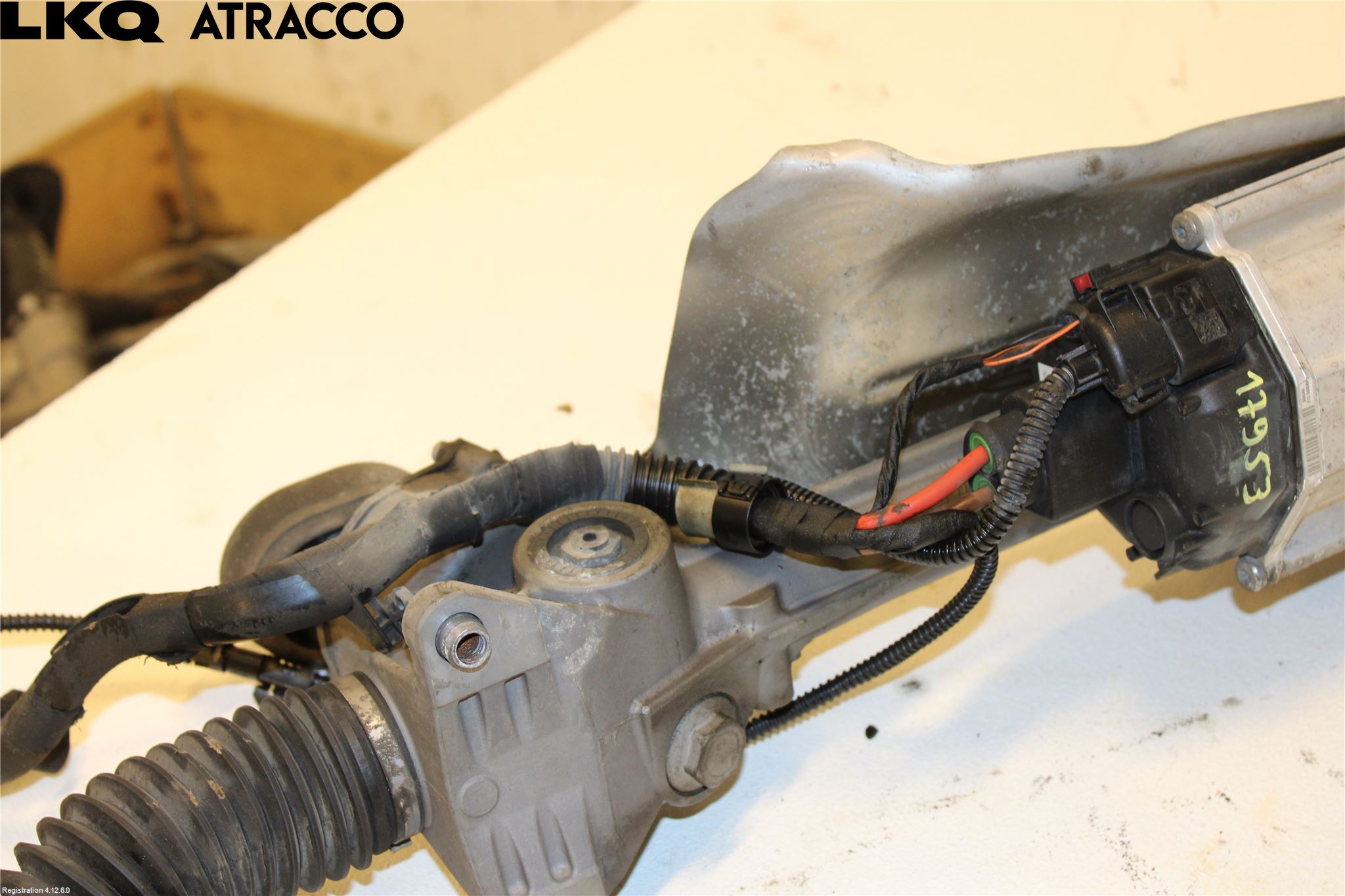 Volkswagen VW GOLF VI 09-13 Servo Snekke - Tannstang