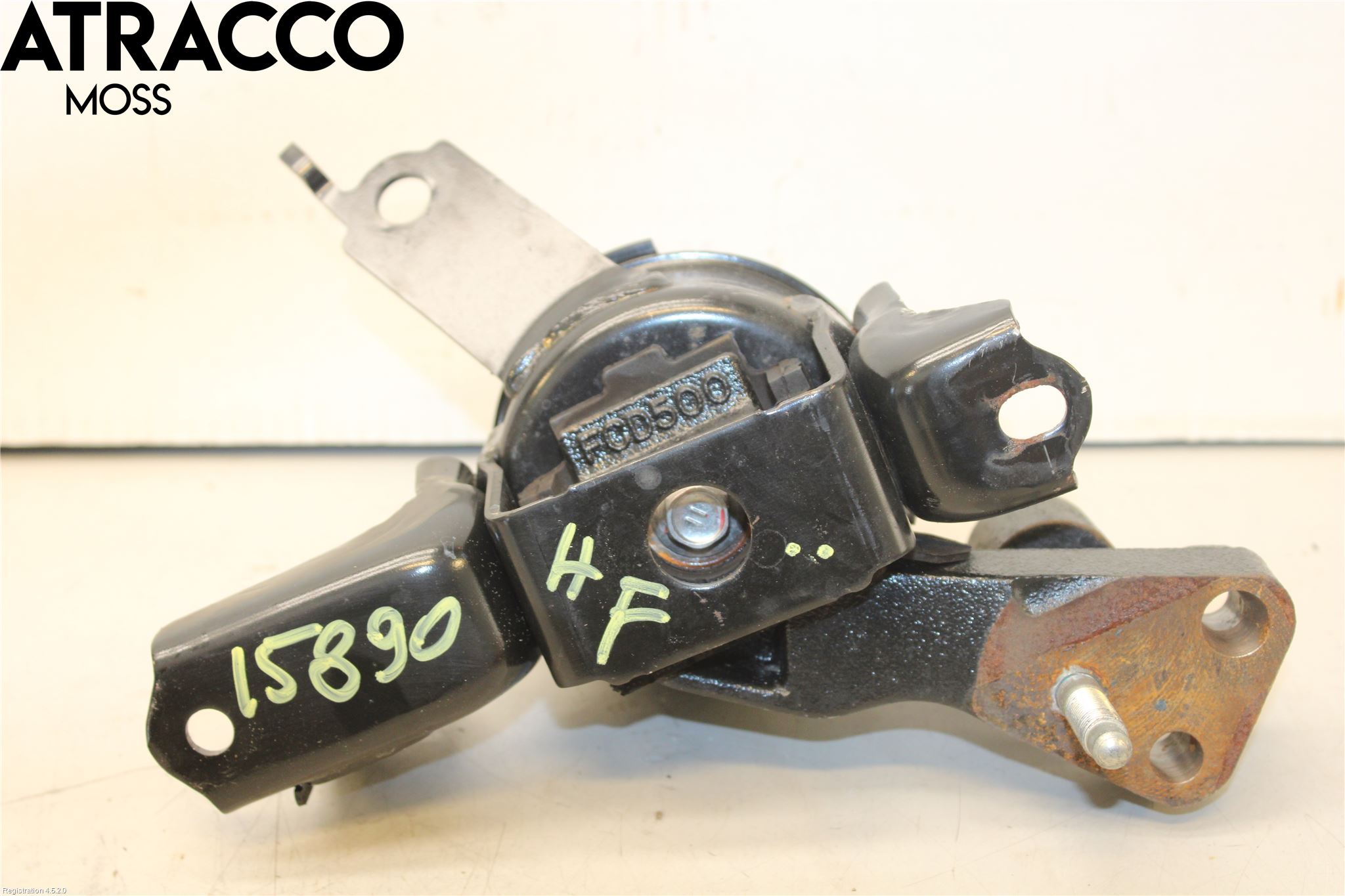 Toyota YARIS XP130 15-20 Motor Feste Stål-Alu