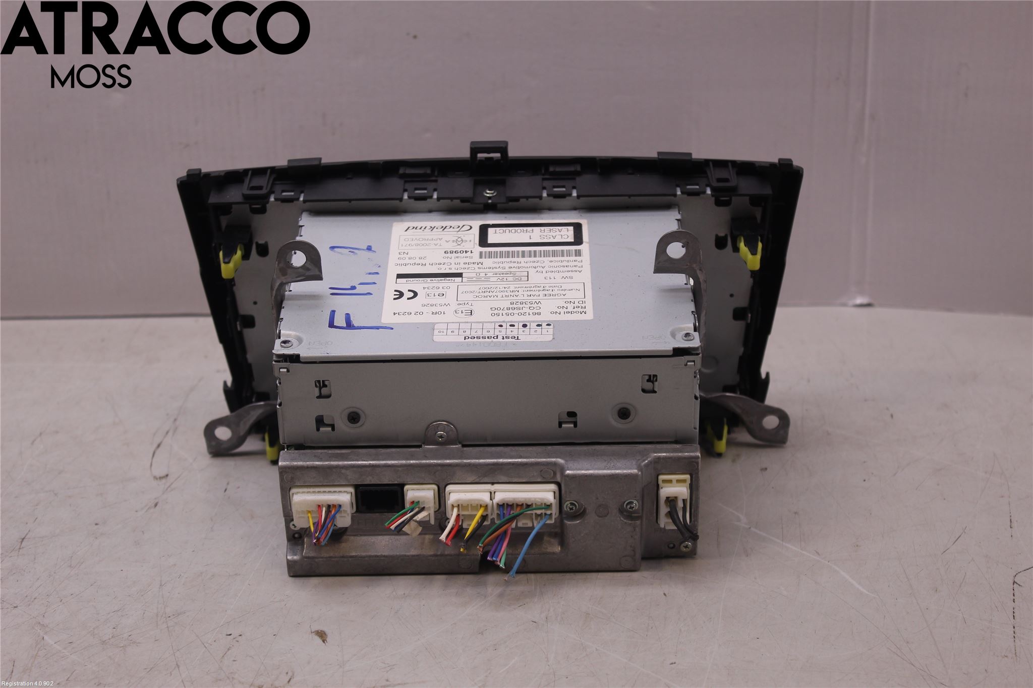 Toyota AVENSIS 09-15 Stereo Radio Med Cd