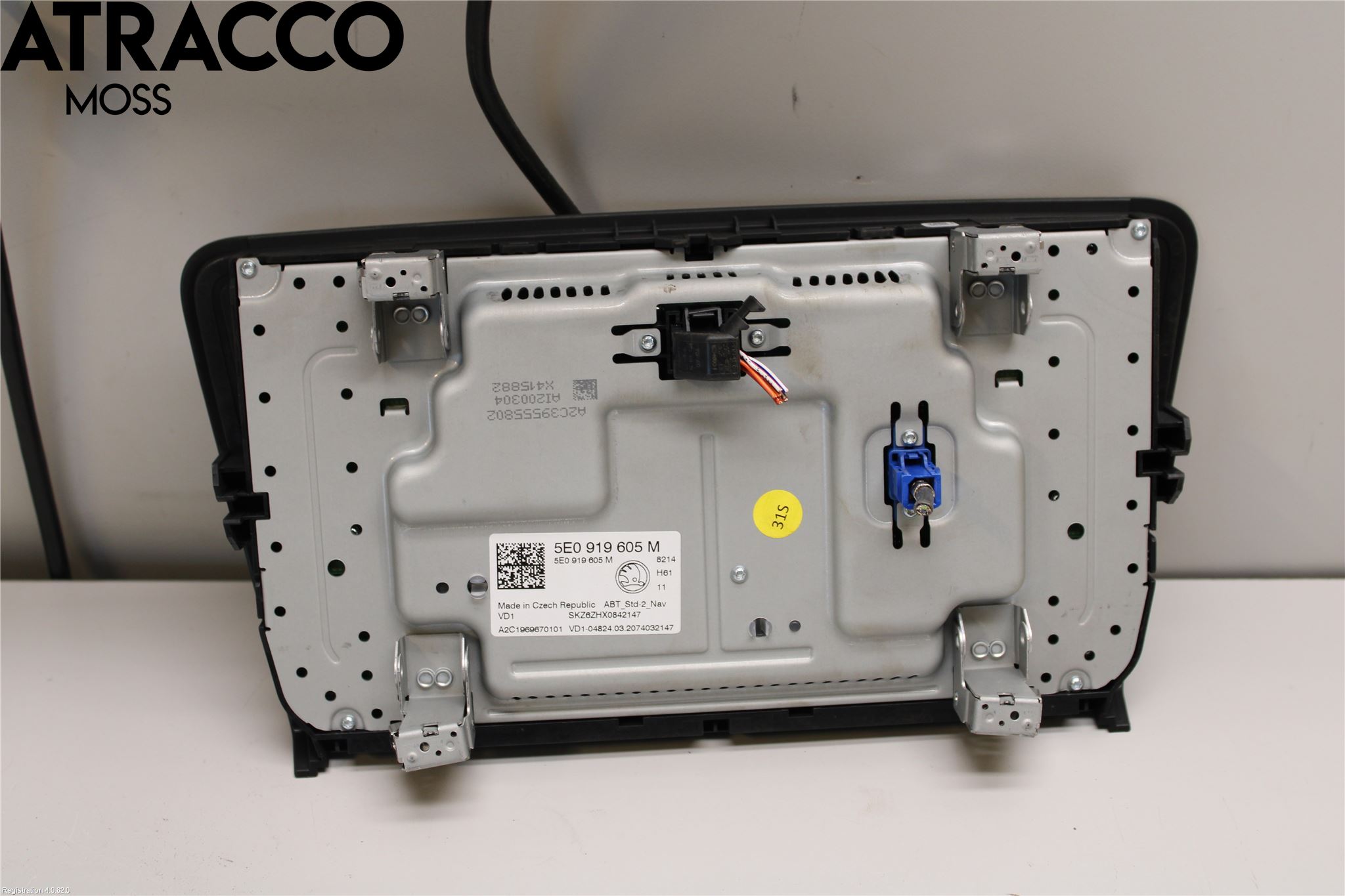 Skoda OCTAVIA (5E) 13-20 Multifunktionsdisplay