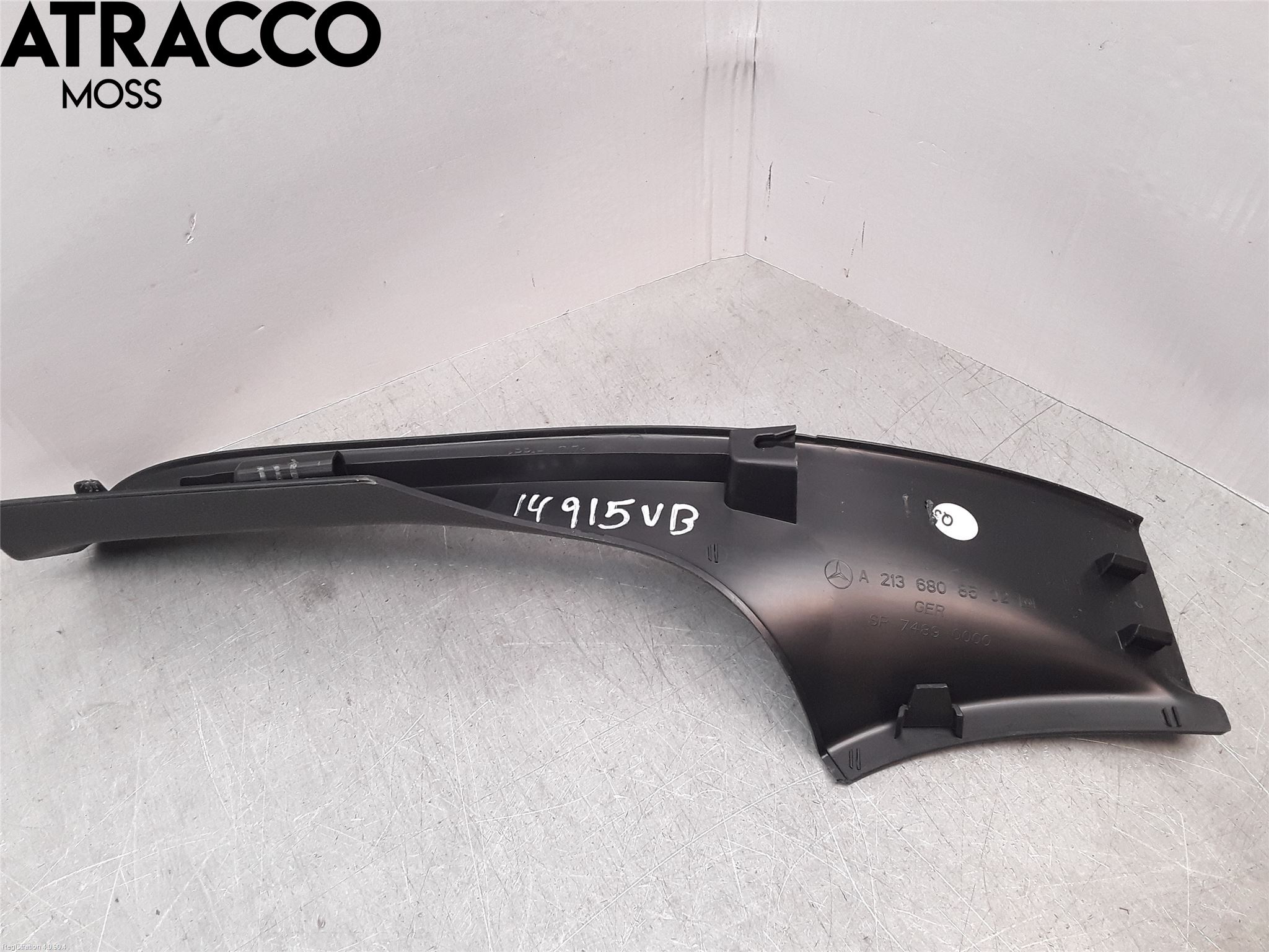 Mercedes-Benz MB E-KLASS (W213) 16-23 Frontrute Dekorlist