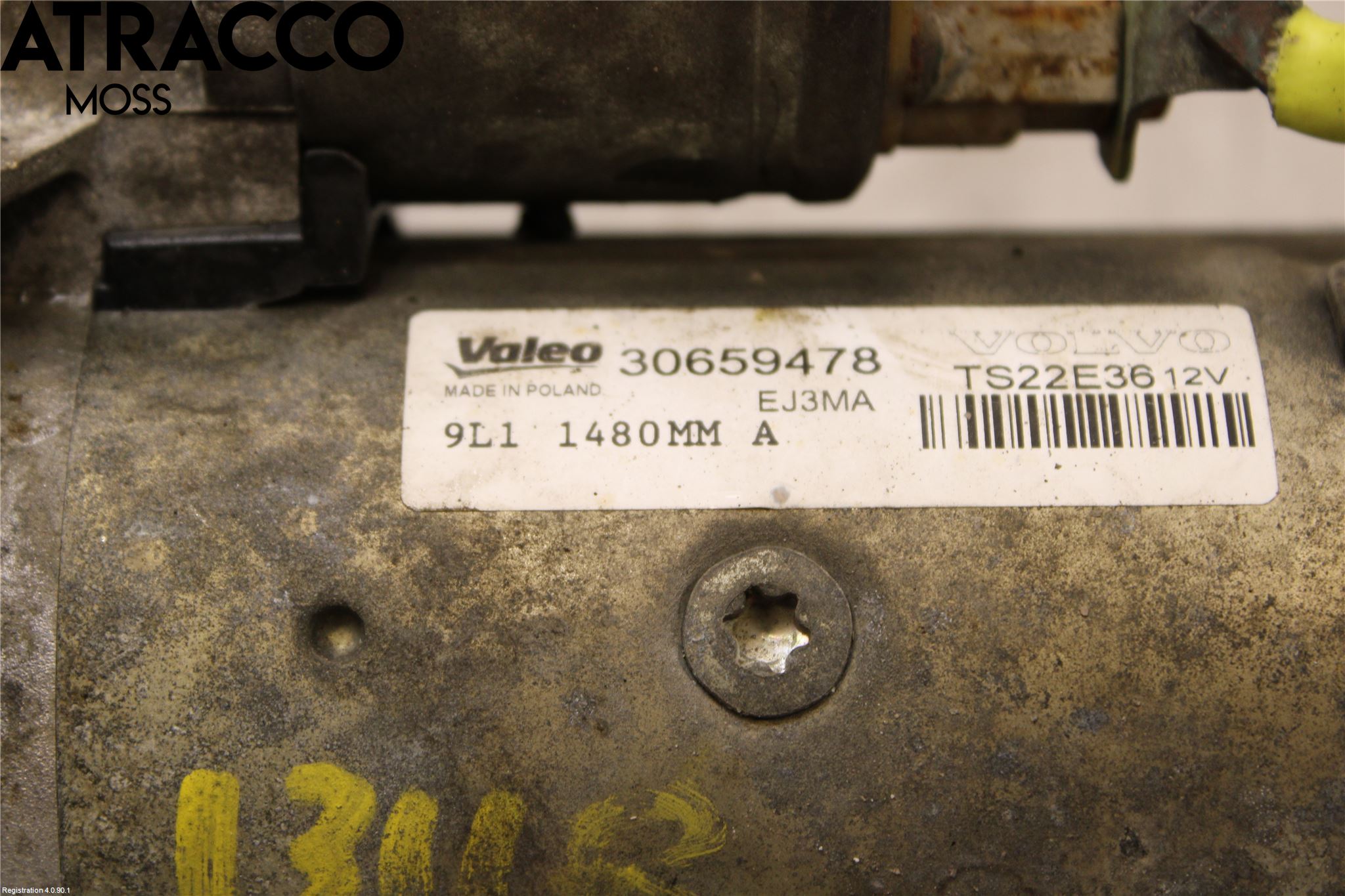 Volvo V60 11-13 Startmotor Diesel