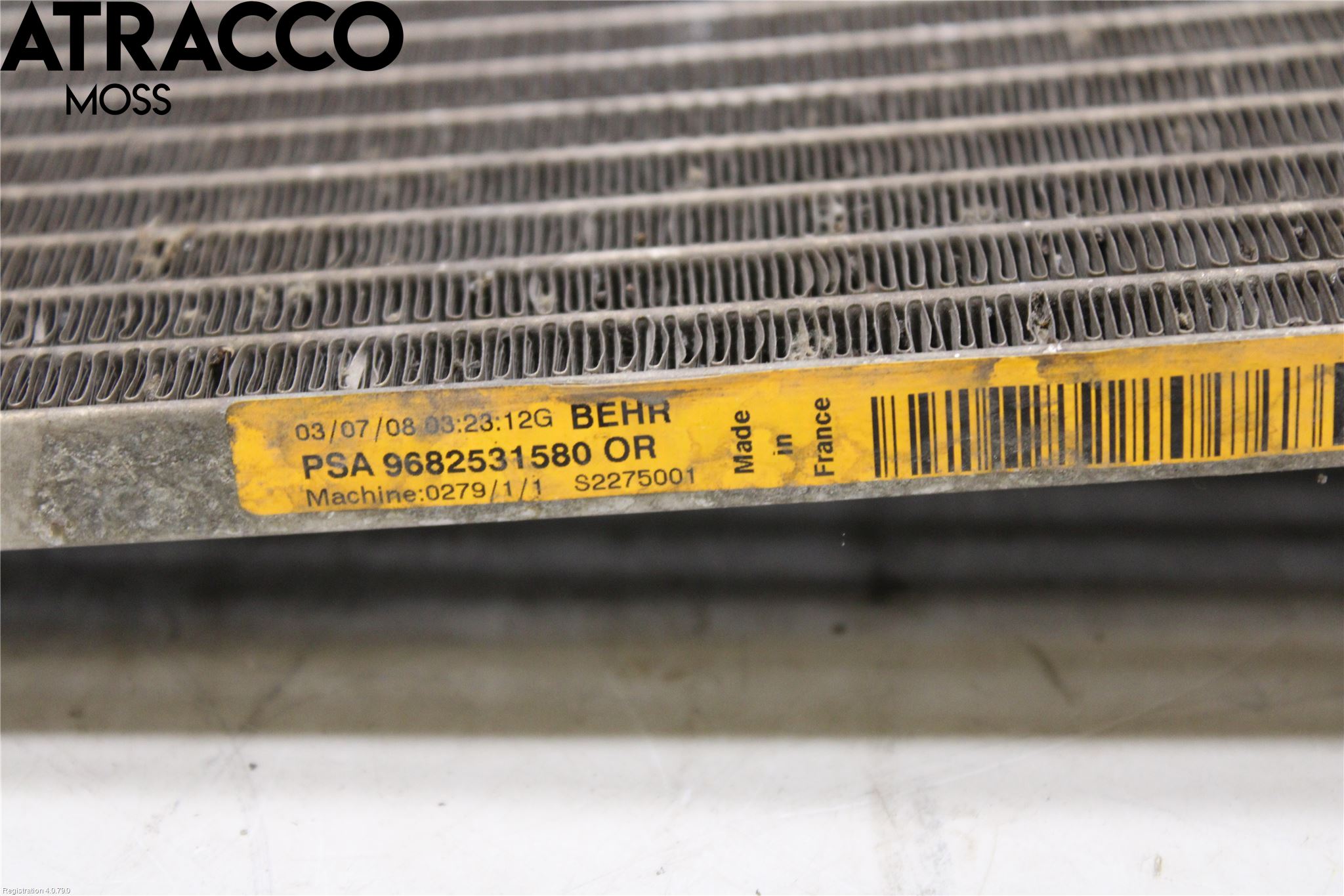 Citroen BERLINGO 08-18 Varme Ac Kondenser-Kjøler