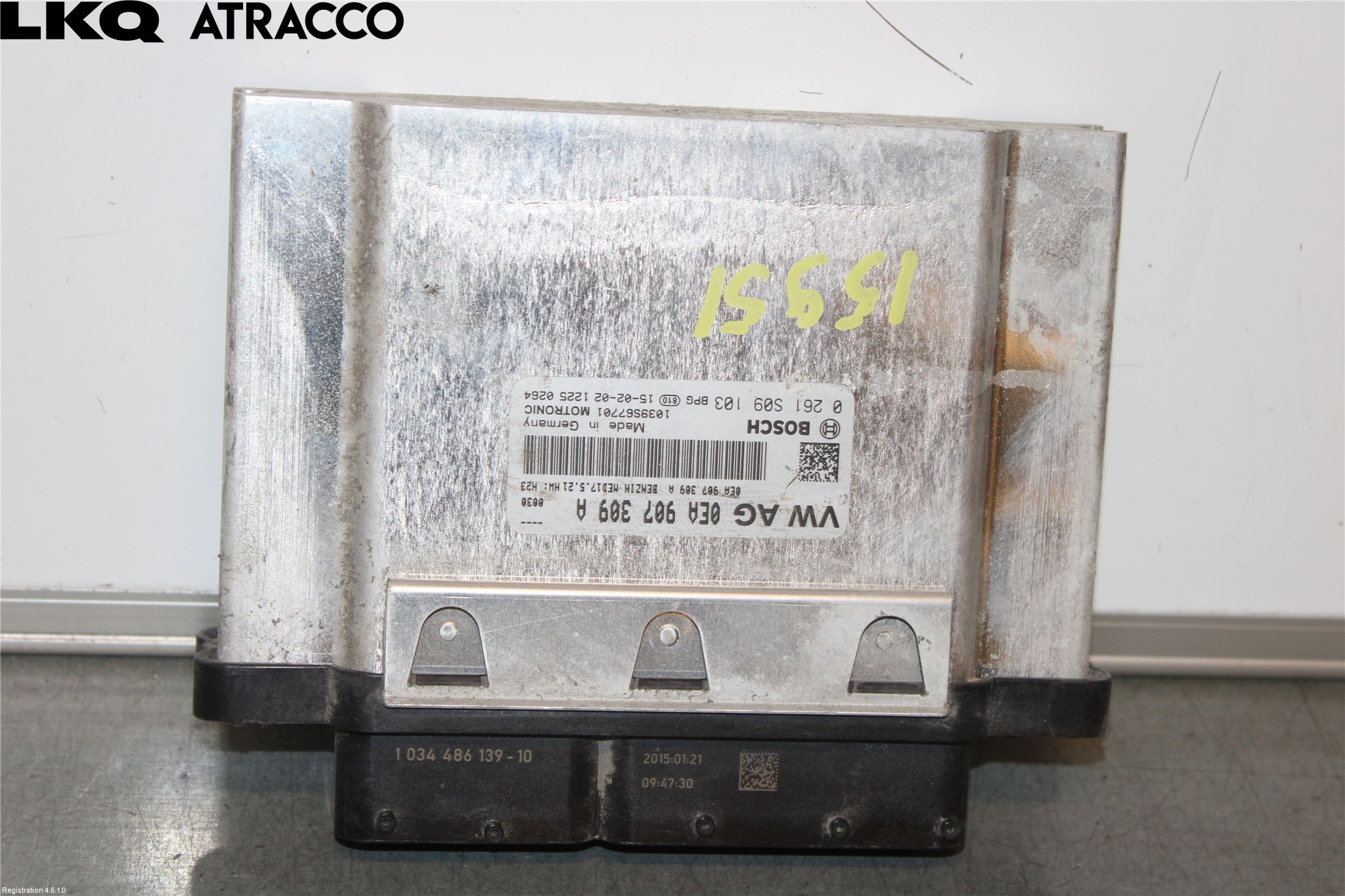 Volkswagen VW GOLF / E-GOLF VII 13-20 Styreenhet Innsprøytning