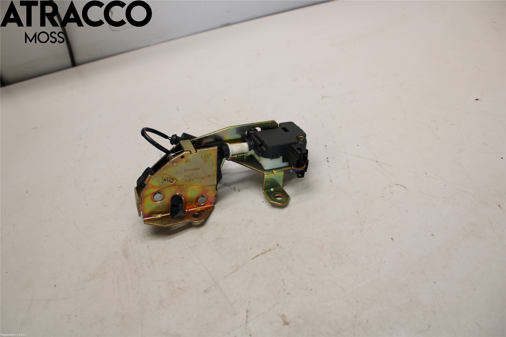 Porsche CAYENNE 03- Bakluke-Lokk Låsekasse