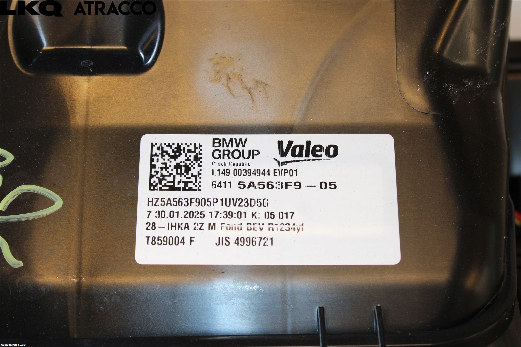 BMW X1/iX1 U11 23- Varmeapparat Register Komplett
