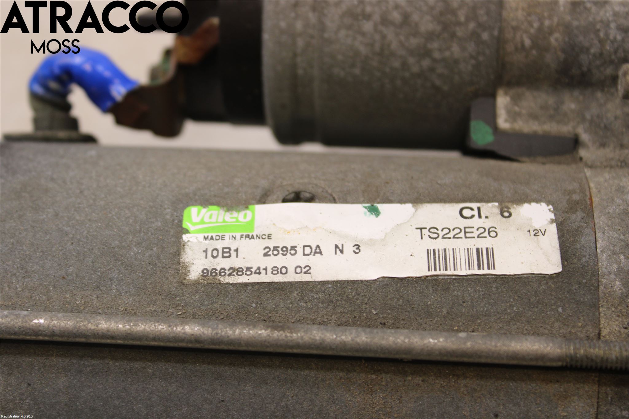 Peugeot 3008 09-16 Startmotor Diesel