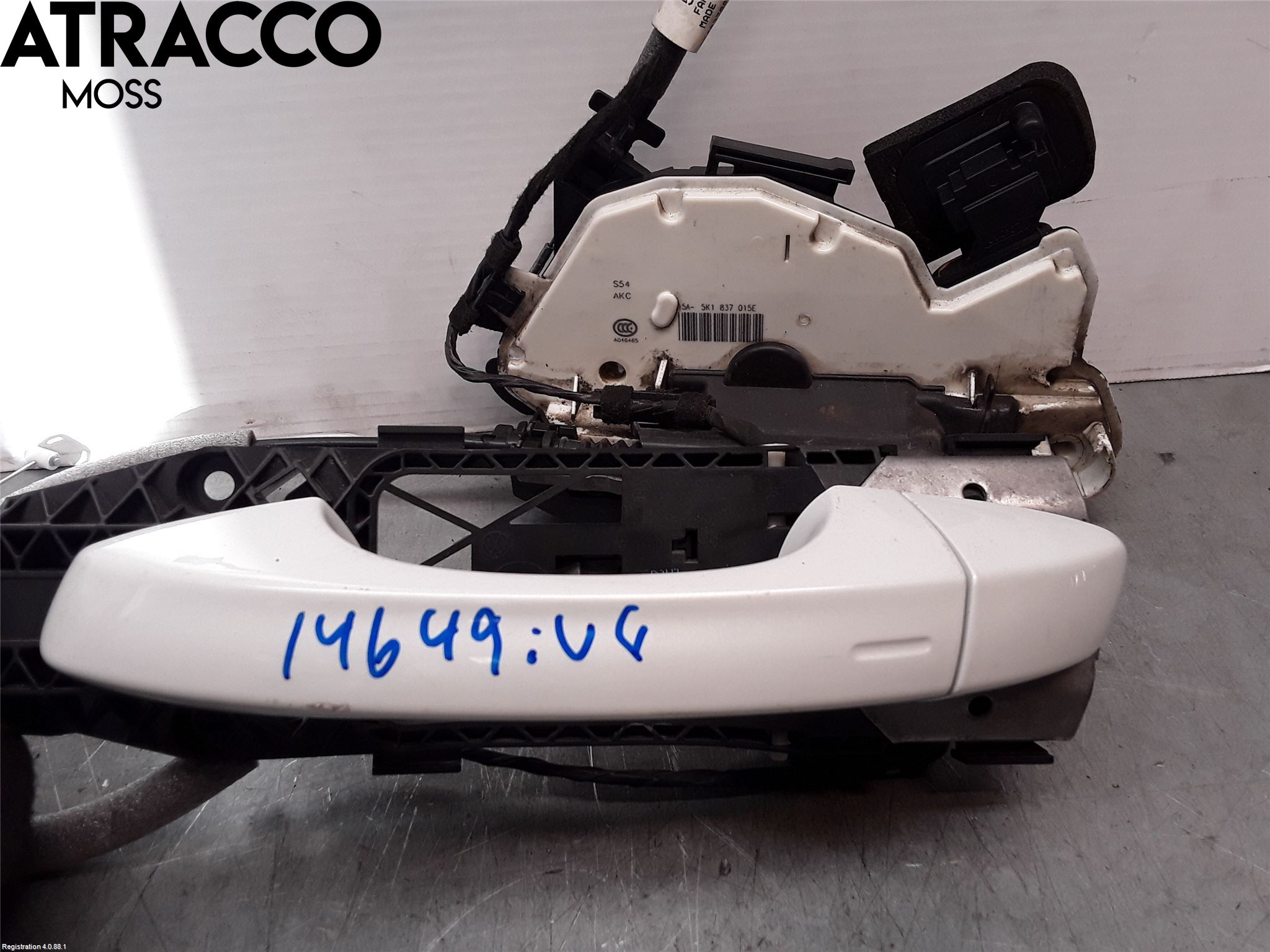 Volkswagen VW GOLF / E-GOLF VII 13-20 Dørlås - Låsekasse