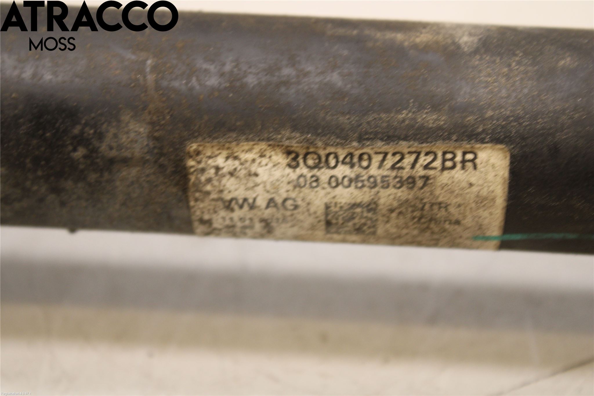 Volkswagen VW PASSAT 15-19 Drivaksel Foran Kompl Høyre