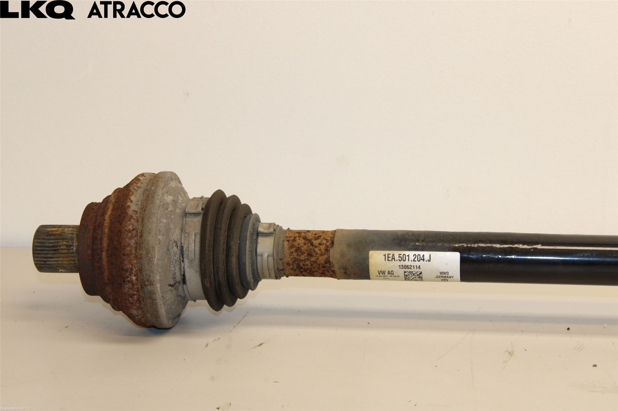 Volkswagen VW ID.4 21- Drivaksel Bak Kompl Høyre