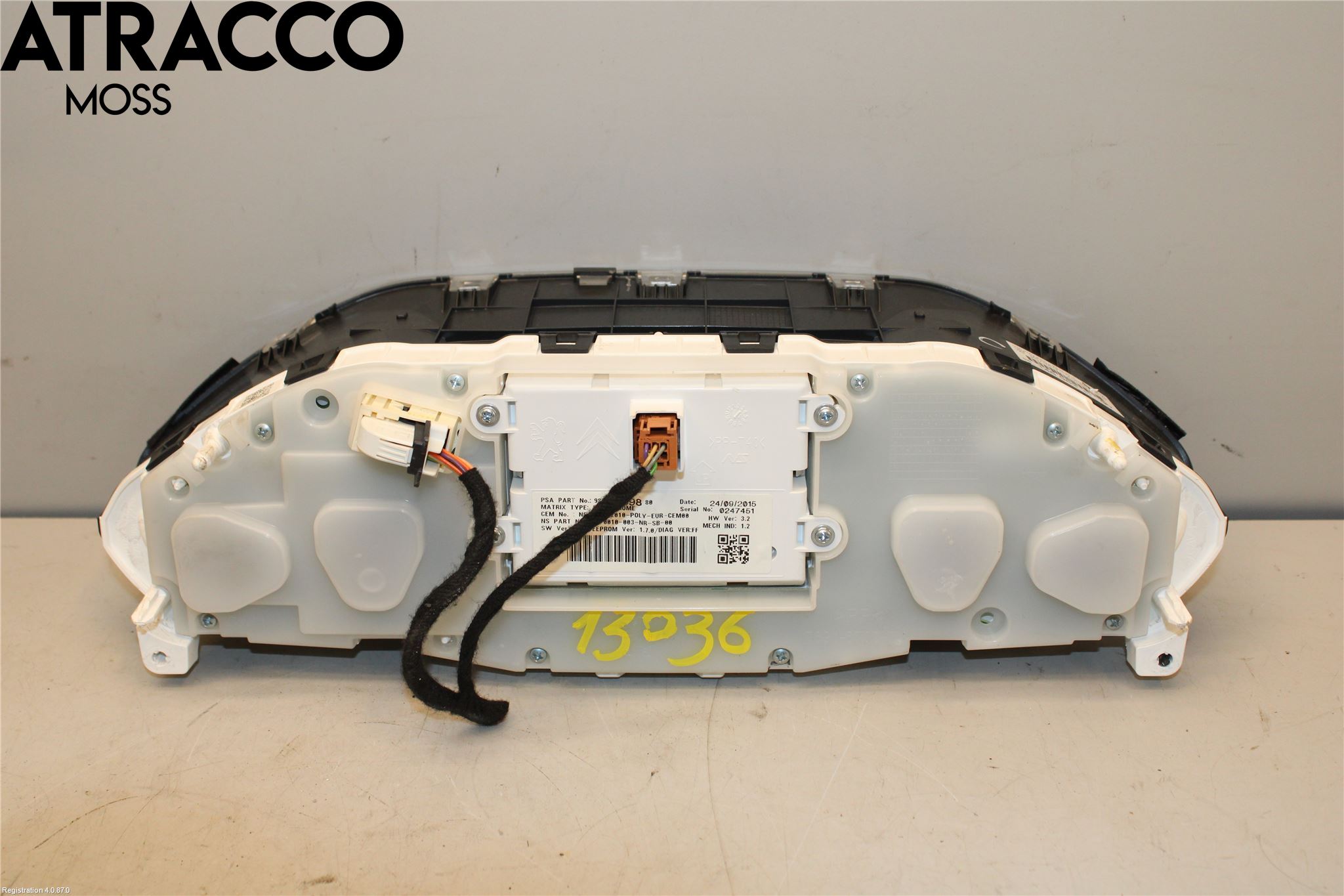 Peugeot 208 12-15 Instr Kombinert