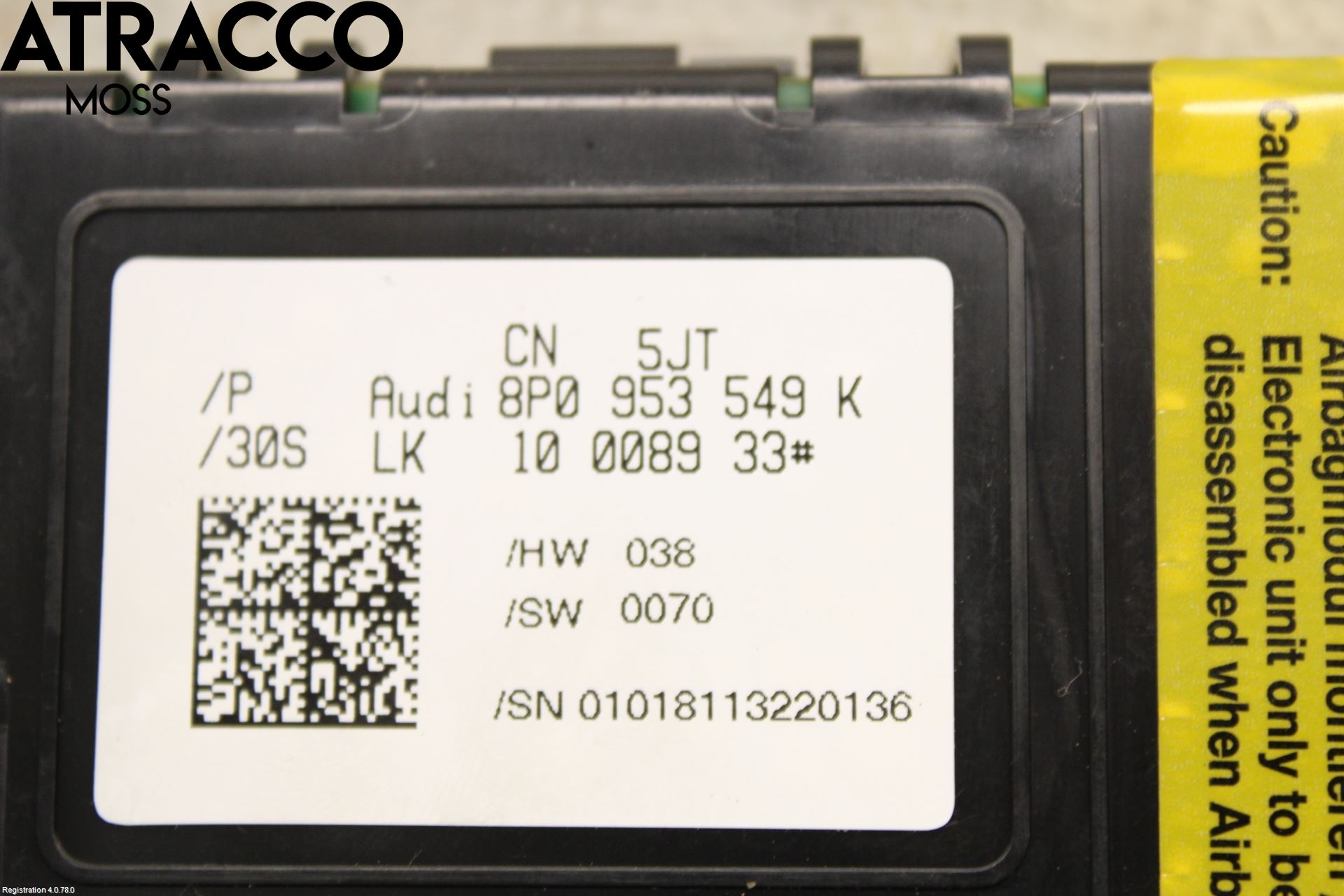 Audi A3/S3 05-13 Styreenhet Øvrig