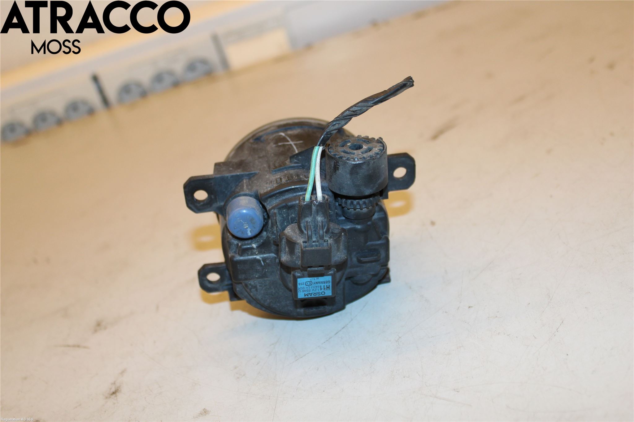 Citroen C4 II 11-18 Frontlykt-Kurve-Tåkelys