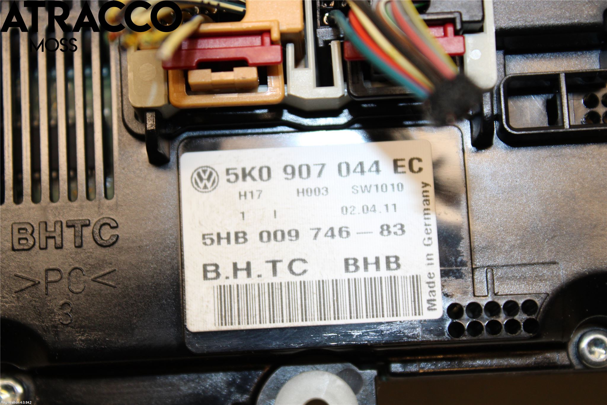 Volkswagen VW PASSAT 11-14 Varme Ac Betjening-Display