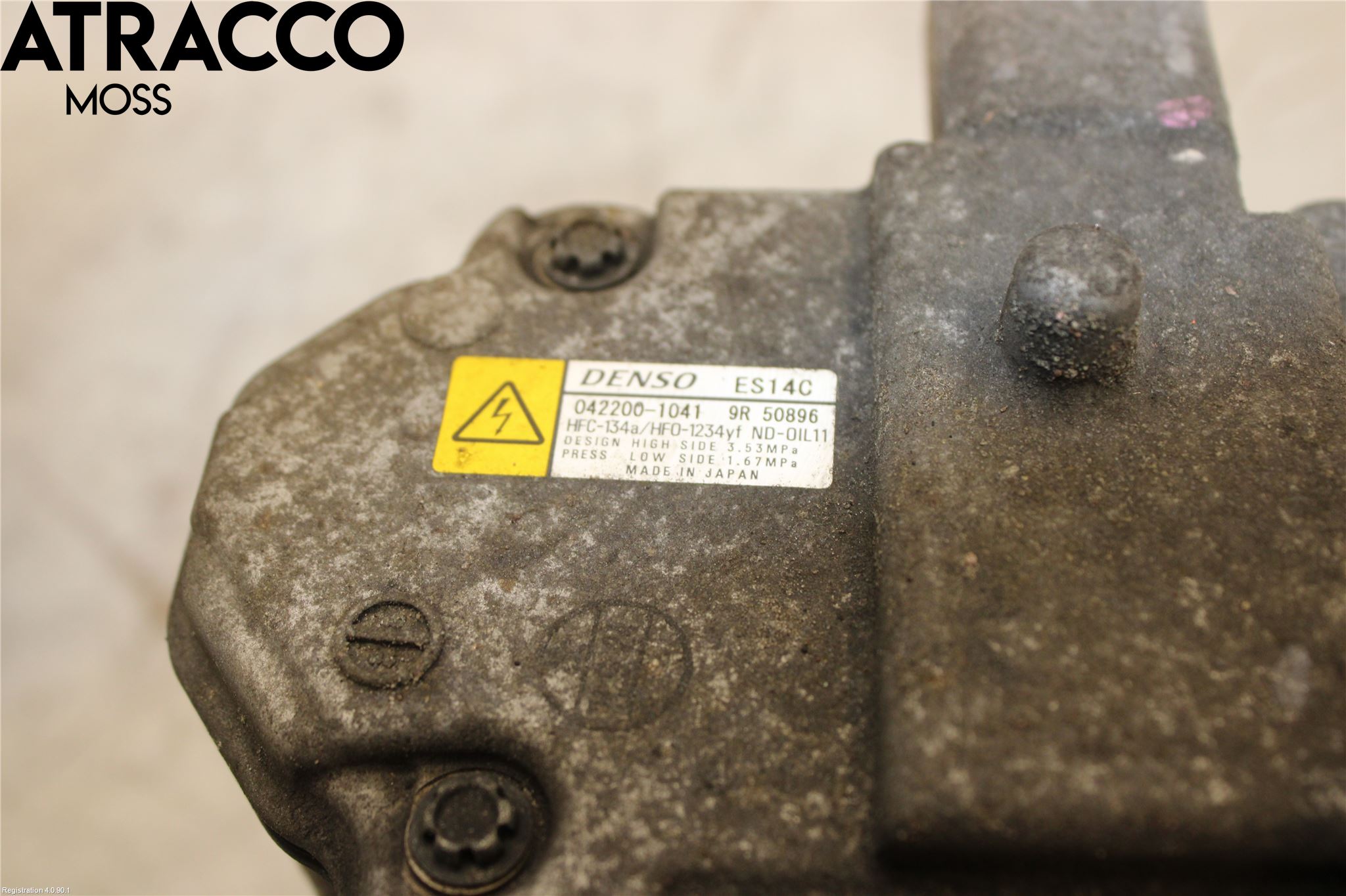 Toyota YARIS XP130 15-20 Varme Ac Kompressor