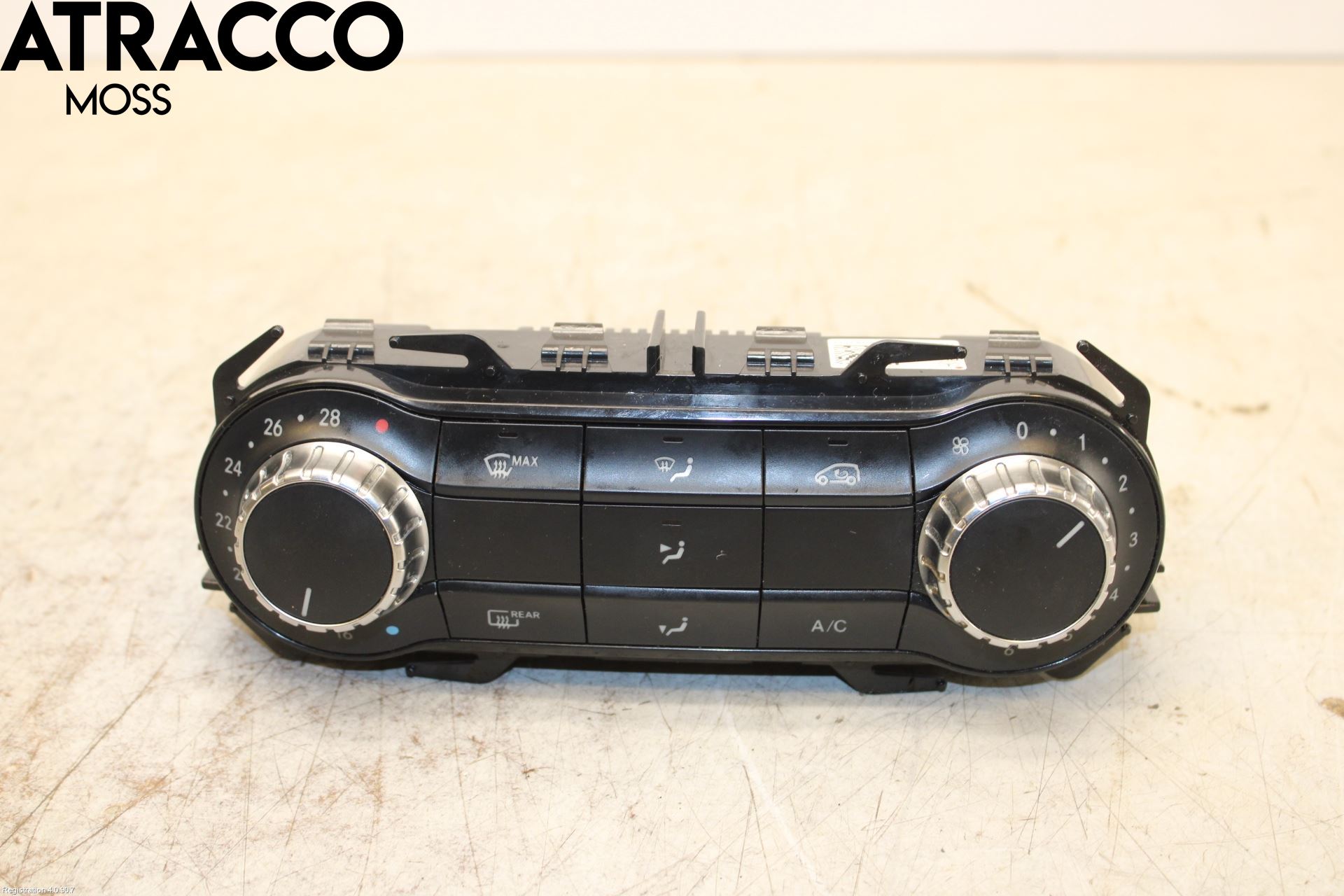 Mercedes-Benz MB CLA-KLASS (C117/X117) 13-19 Varme Ac Betjening-Display