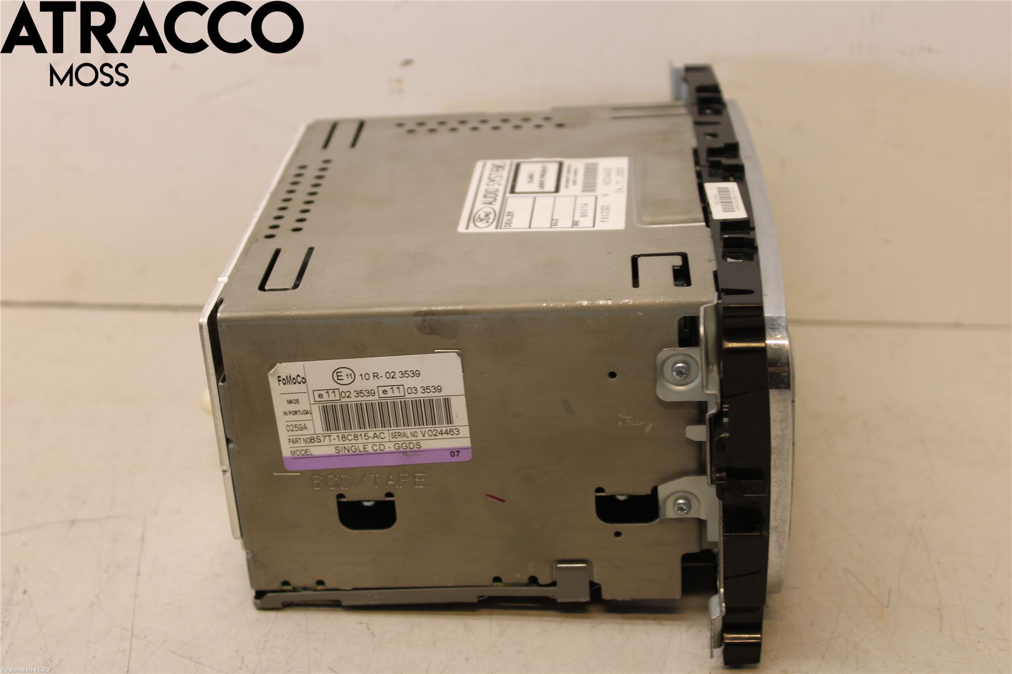 Ford MONDEO 07-15 Stereo Radio Med Cd