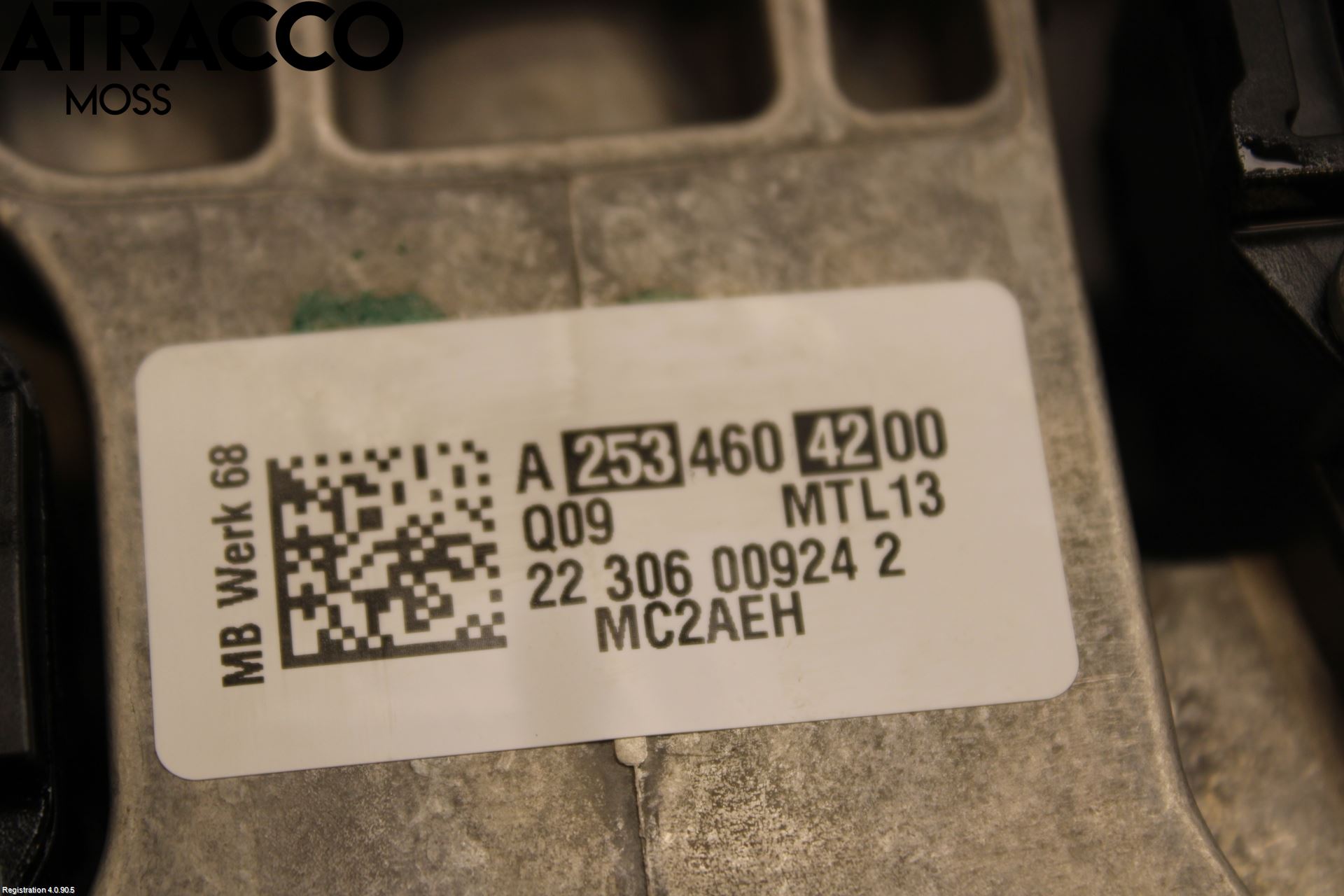 Mercedes-Benz MB EQC (N293) 20- Rattakselaggregat Justerbart