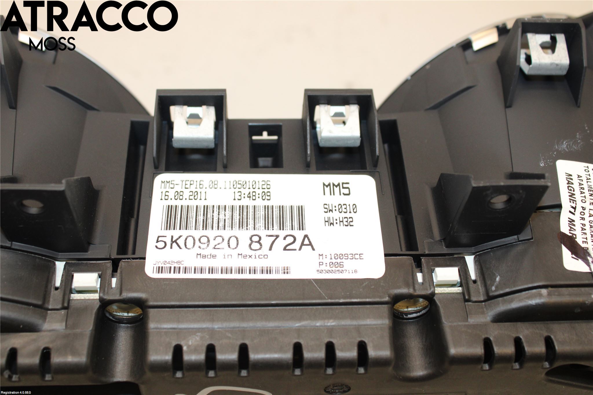 Volkswagen VW GOLF VI 09-13 Instr Kombinert