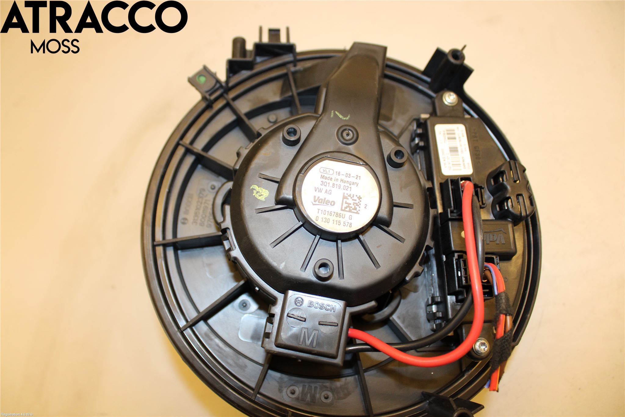 Volkswagen VW PASSAT 15-19 Varme Ac Varmeapparatvifte