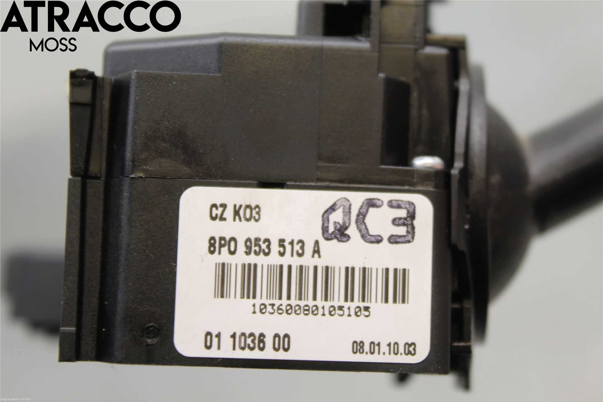 Audi A3/S3 05-13 Bryter Ratt Blinklys - Lys