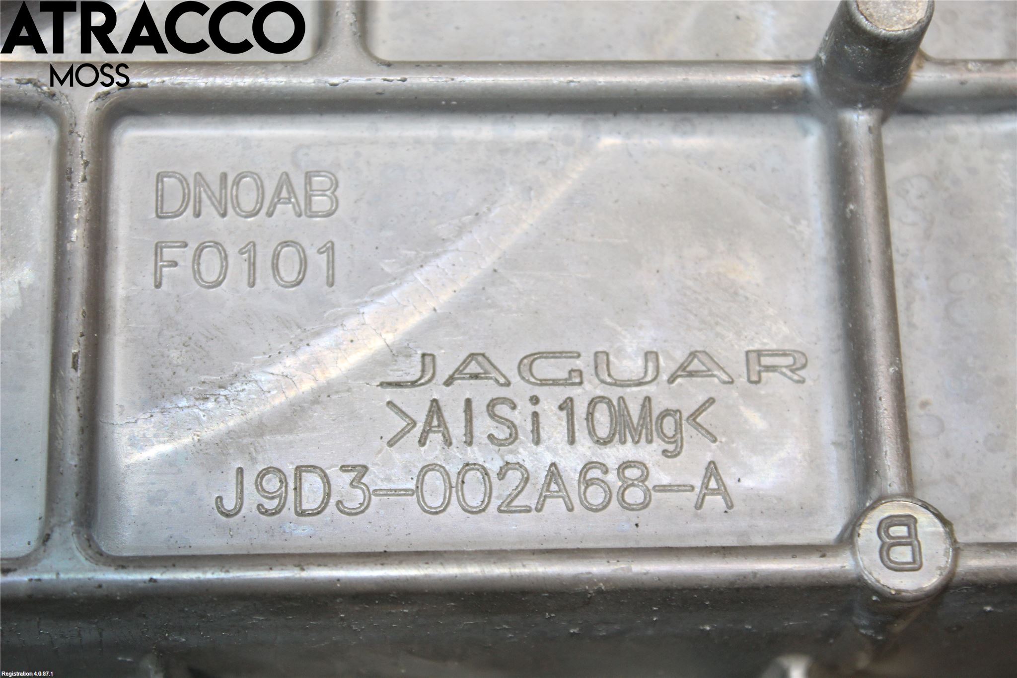 Jaguar I-PACE 18- Gearkasse Feste Stål-Alu