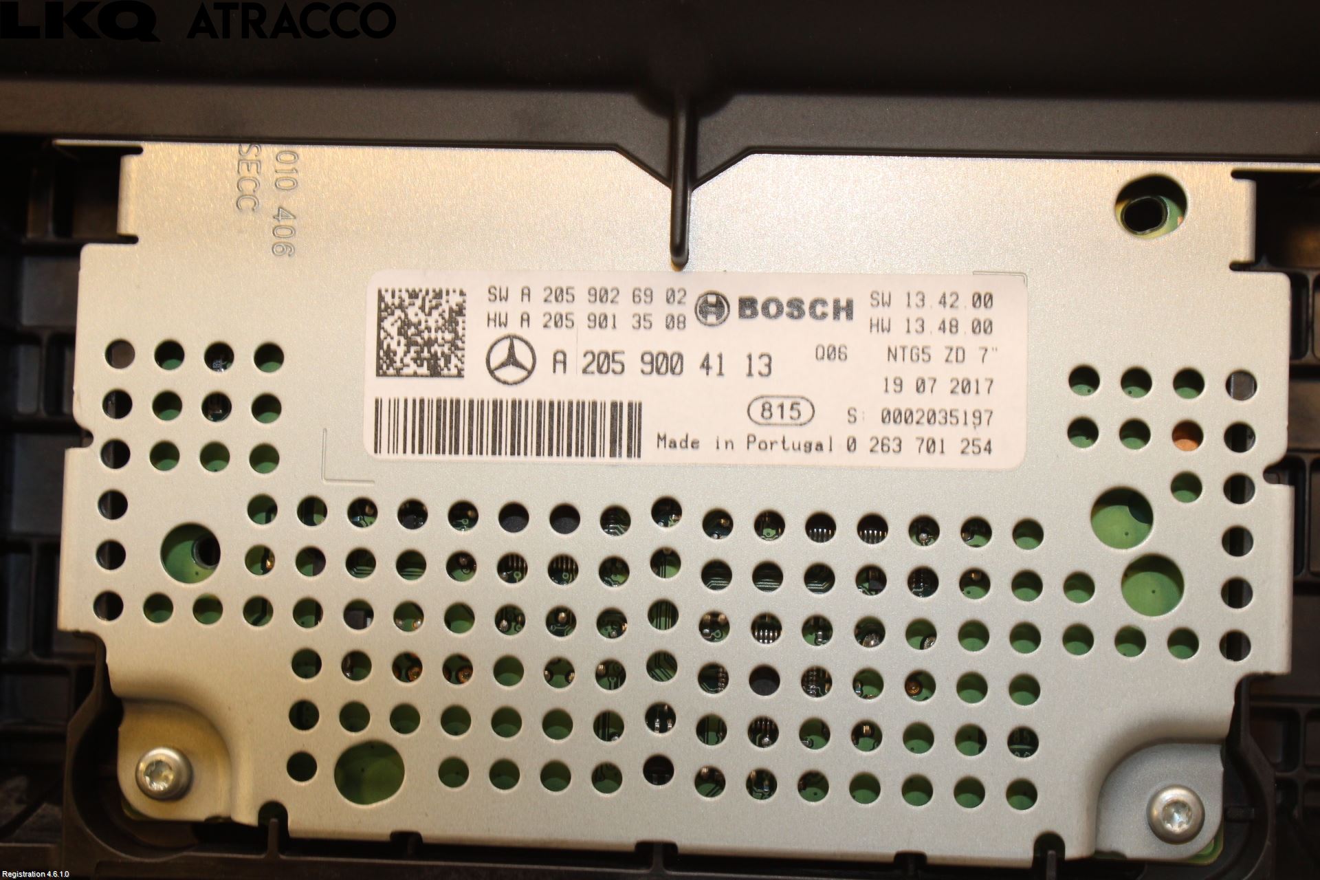 Mercedes-Benz MB C-KLASS (W205) 14-21 Multifunktionsdisplay