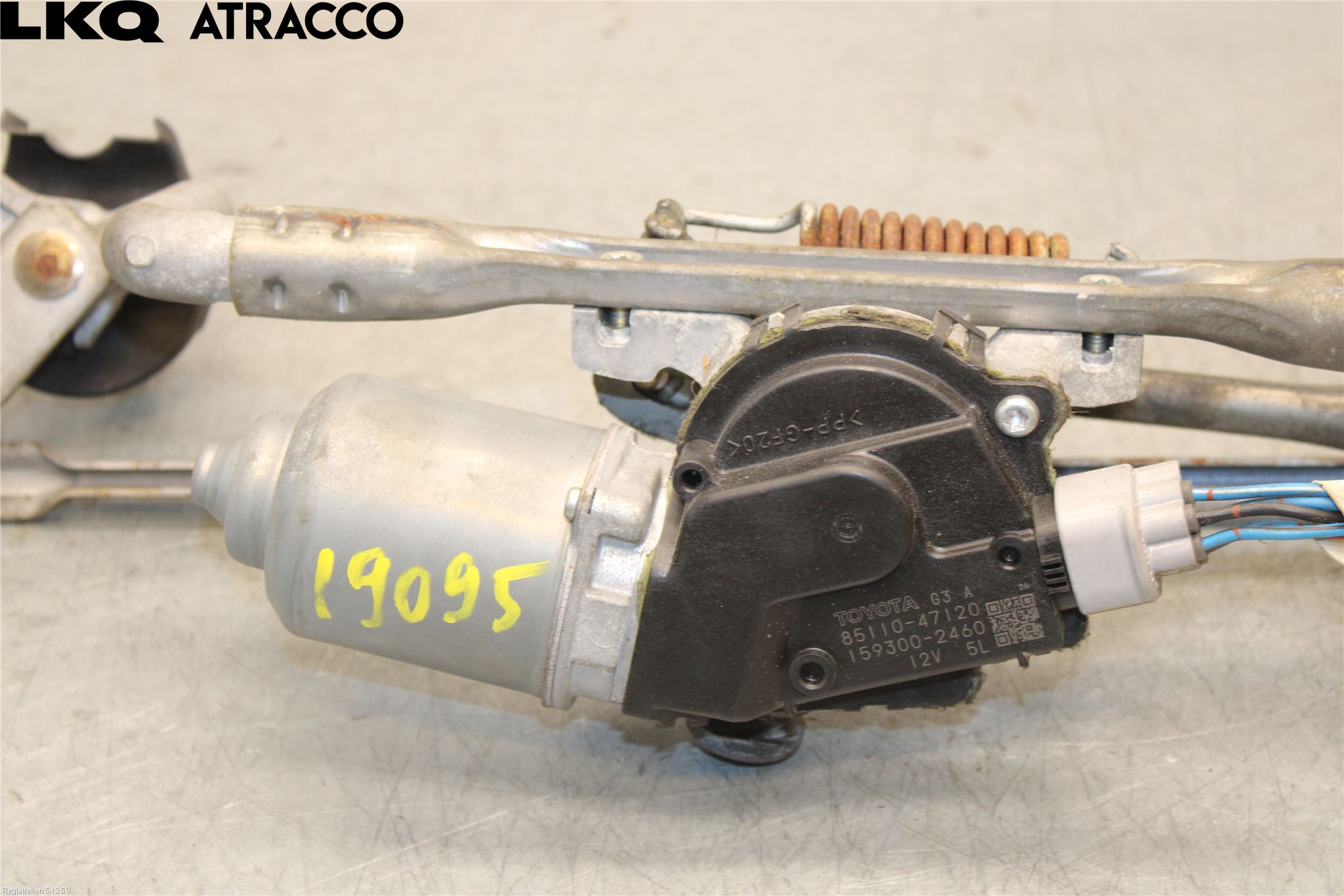 Toyota PRIUS ZVW30 09-20 Viskermotor Frontrute