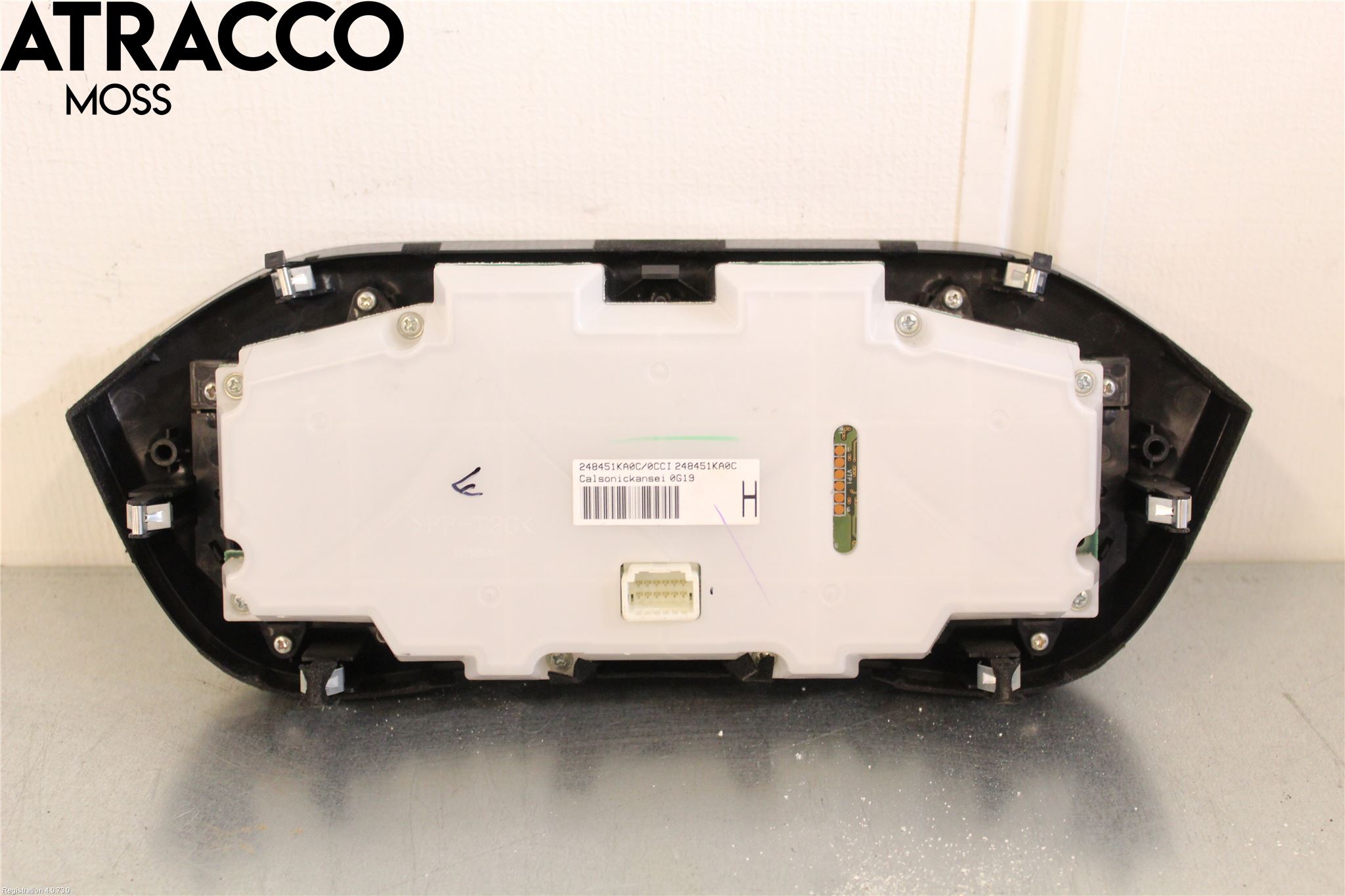 Nissan JUKE 10-14 Varme Ac Betjening-Display