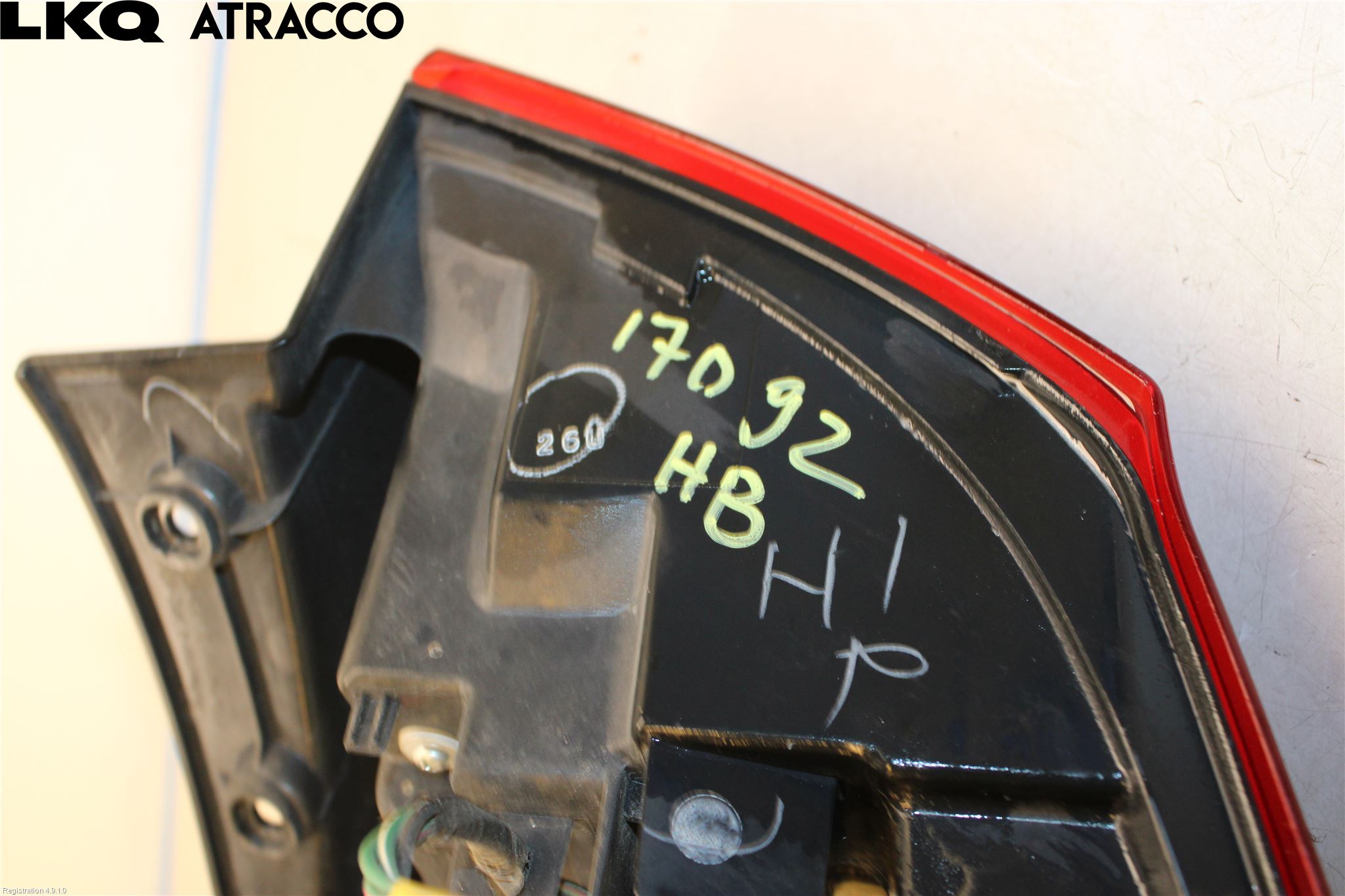 Peugeot 4008 Baklykt Høyre