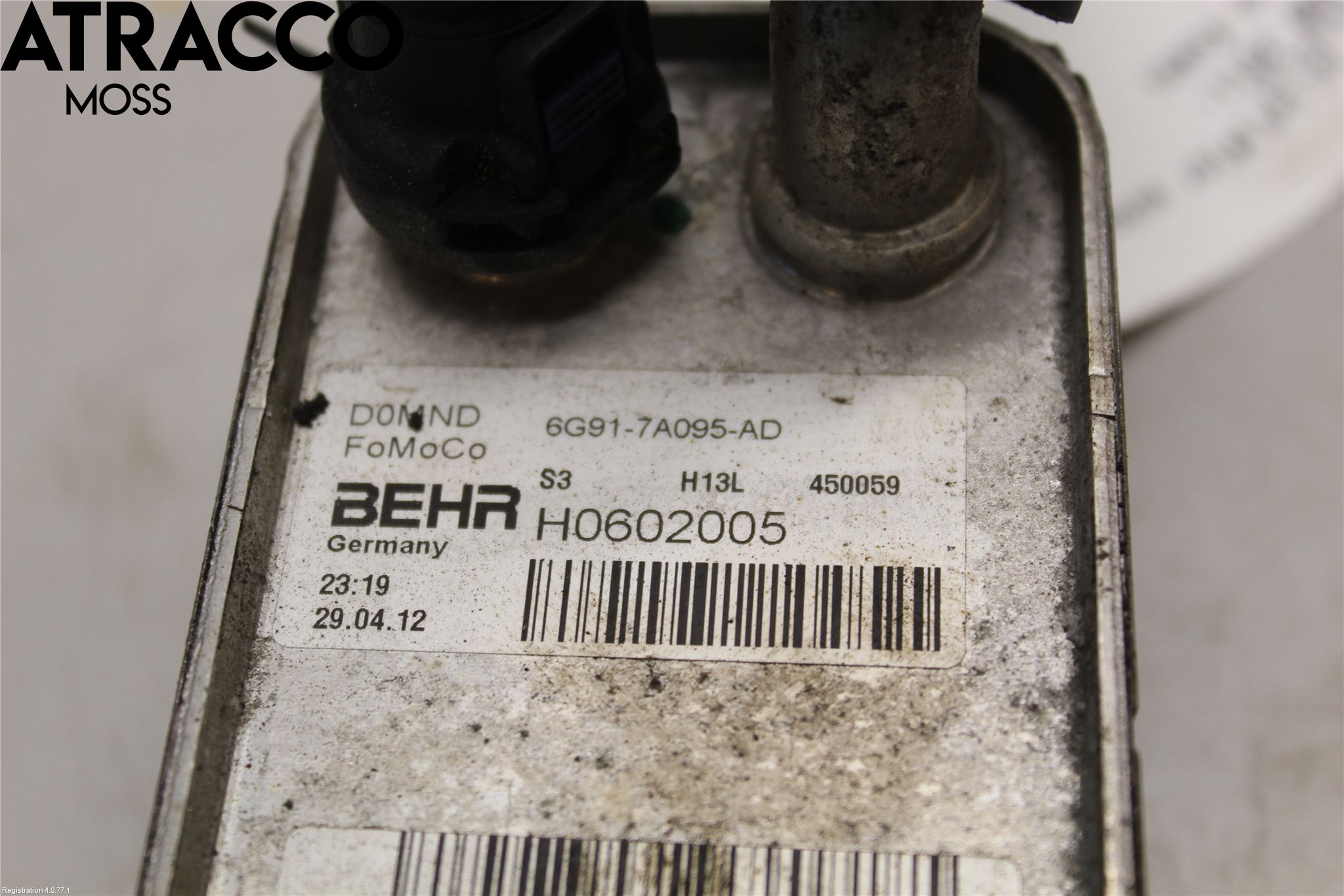 Volvo V60 11-13 Radiator Oljekjøler Automatgea