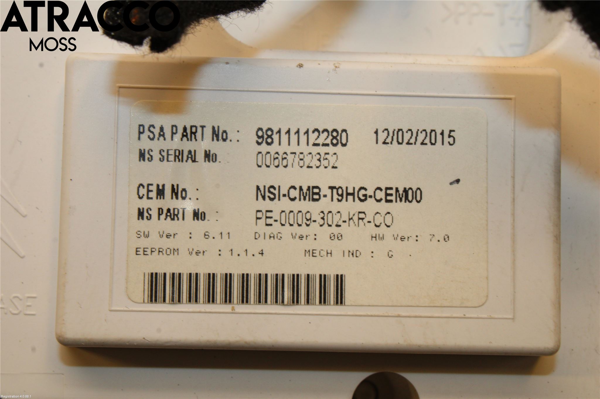 Peugeot 308 14-21 Instr Kombinert