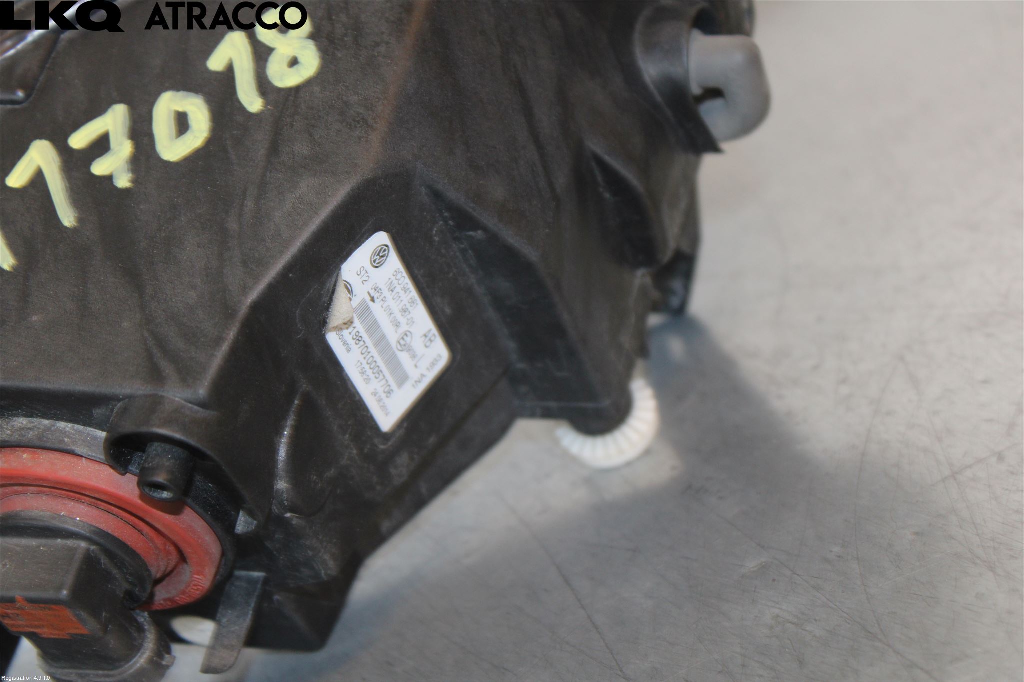 Volkswagen VW POLO 10-17 Frontlykt-Kurve-Tåkelys