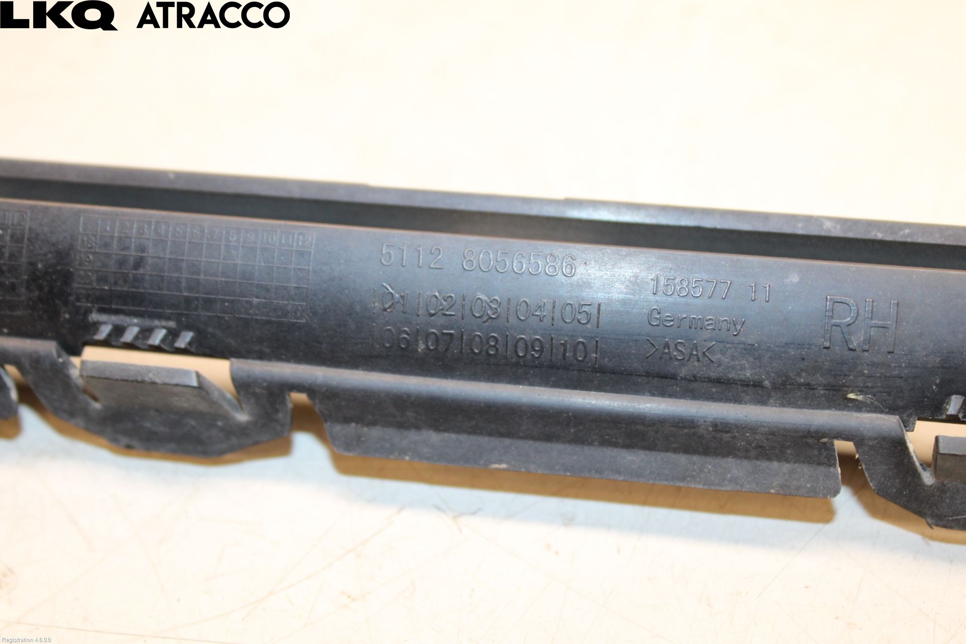 BMW 3 E90/91 SED/TOU 05-12 Støtfangerfeste Bak Høyre