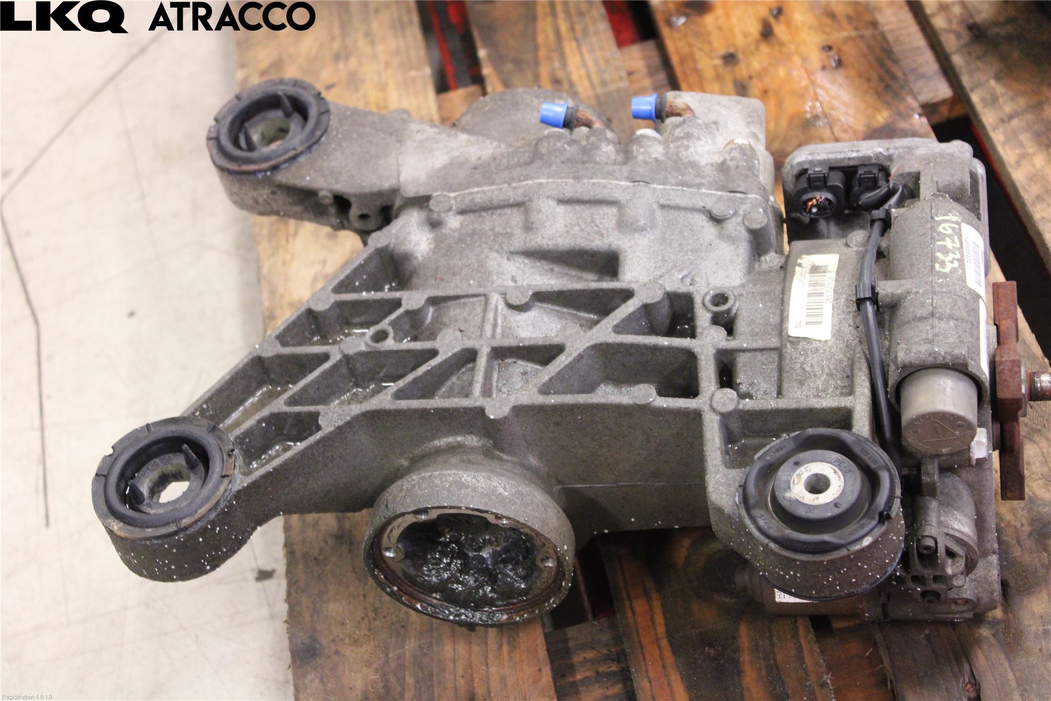 Skoda OCTAVIA (1Z) 05-13 Bakaksel Kardang Bak -Diff