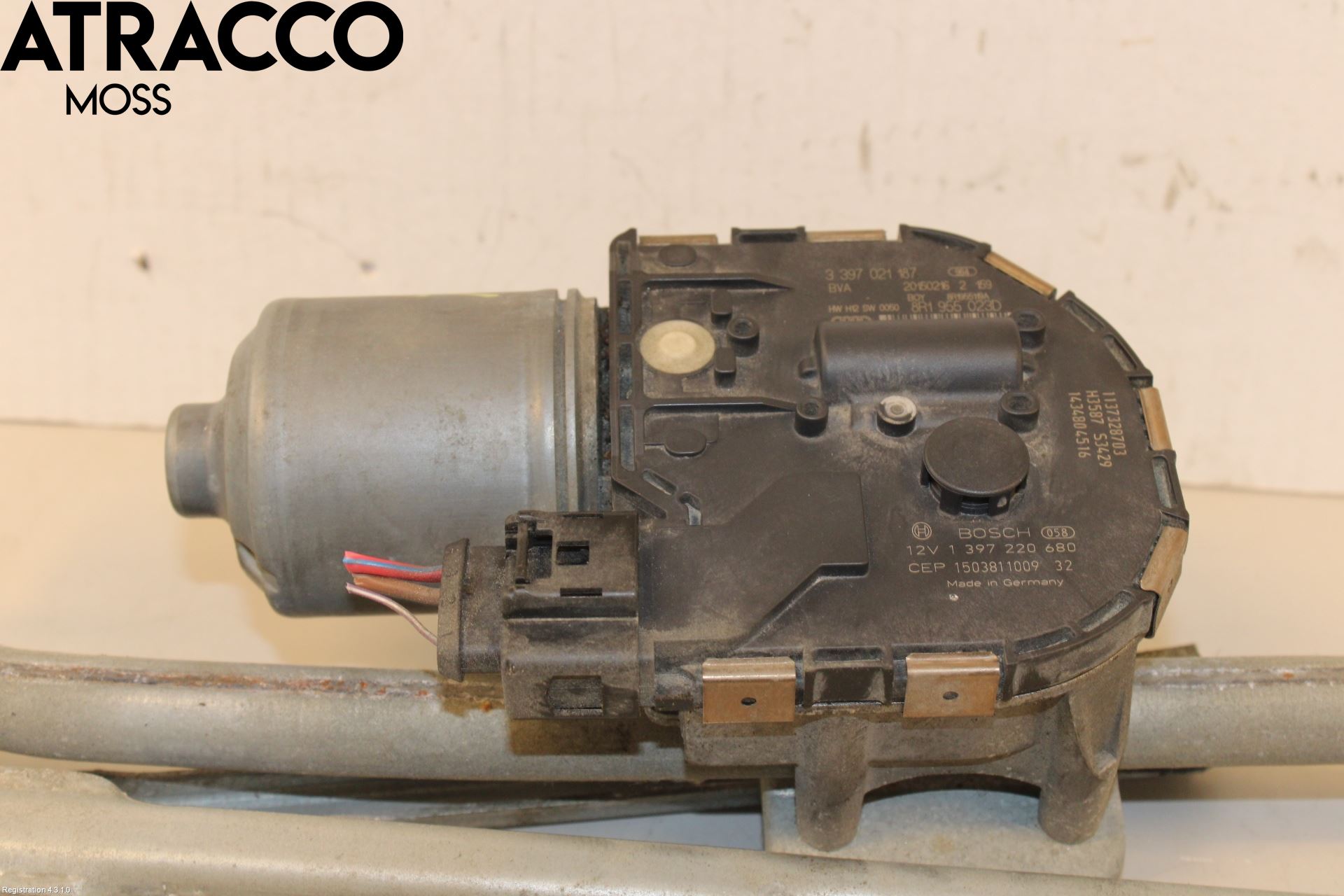 Audi Q5 09-16 Viskermotor Frontrute